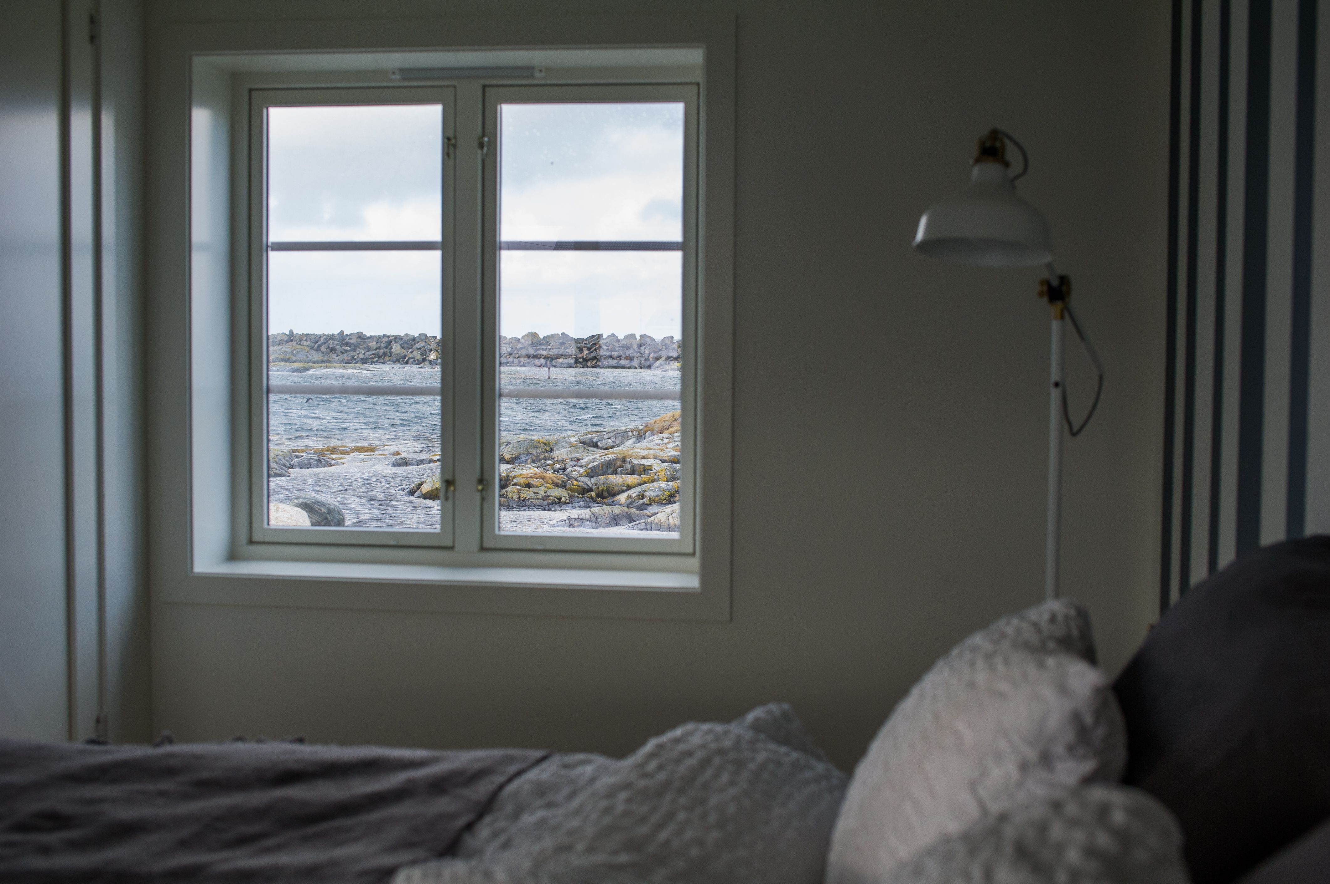 Aussicht von jedem Zimmer im Gästehaus Røbekk