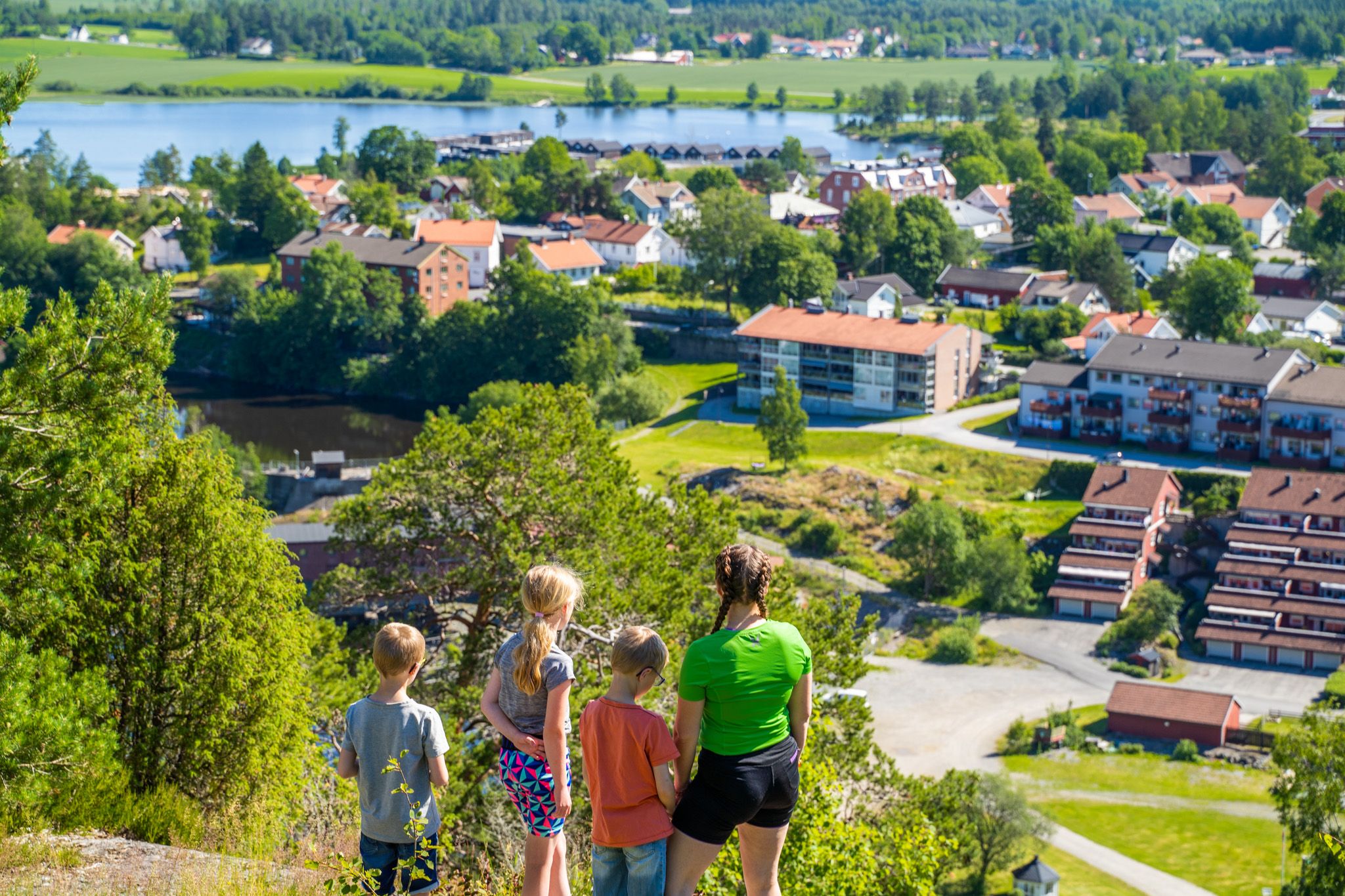 utsikten fra ørje fort