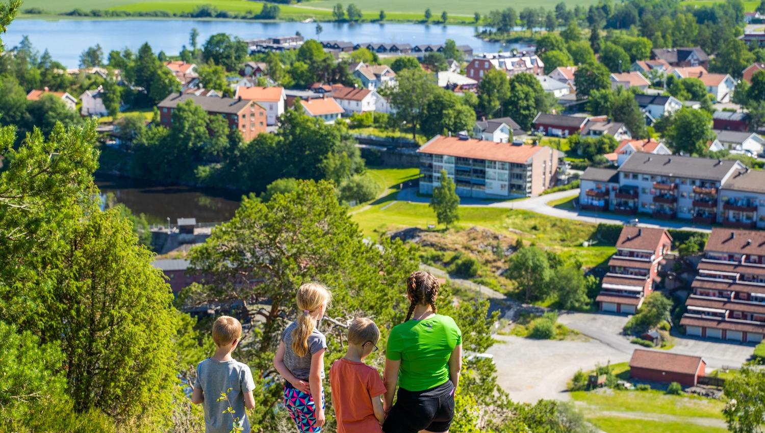 utsikten fra ørje fort