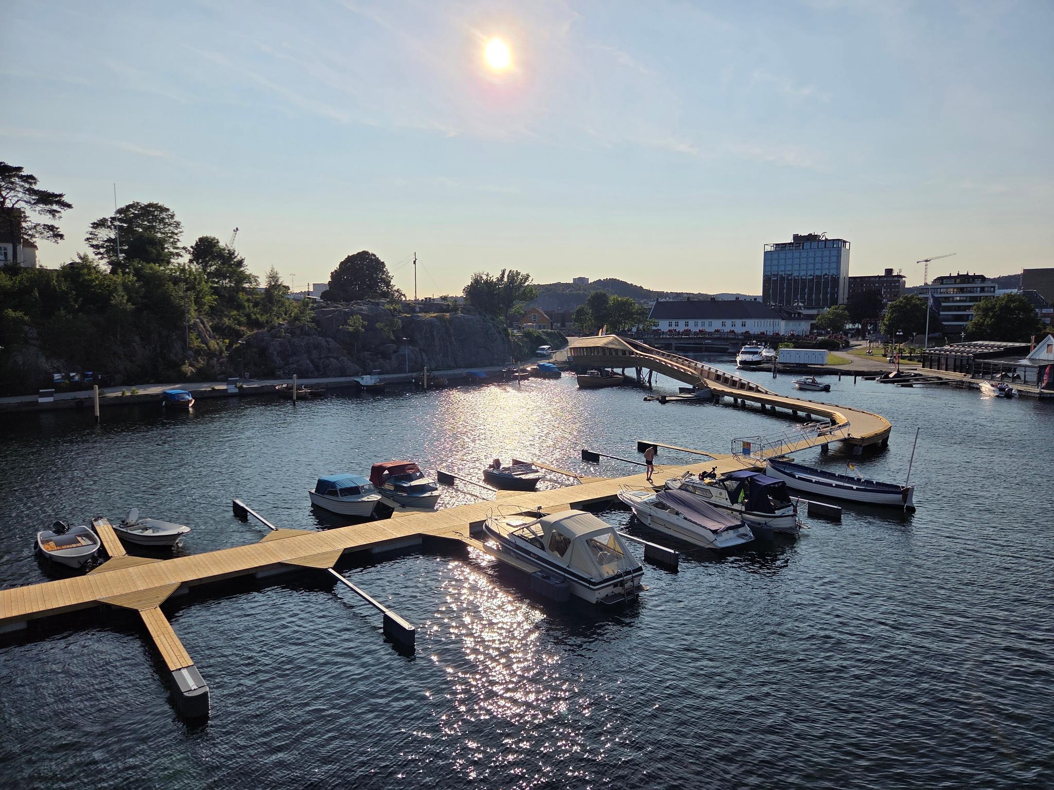 Odderøya museumshavn Museum harbour