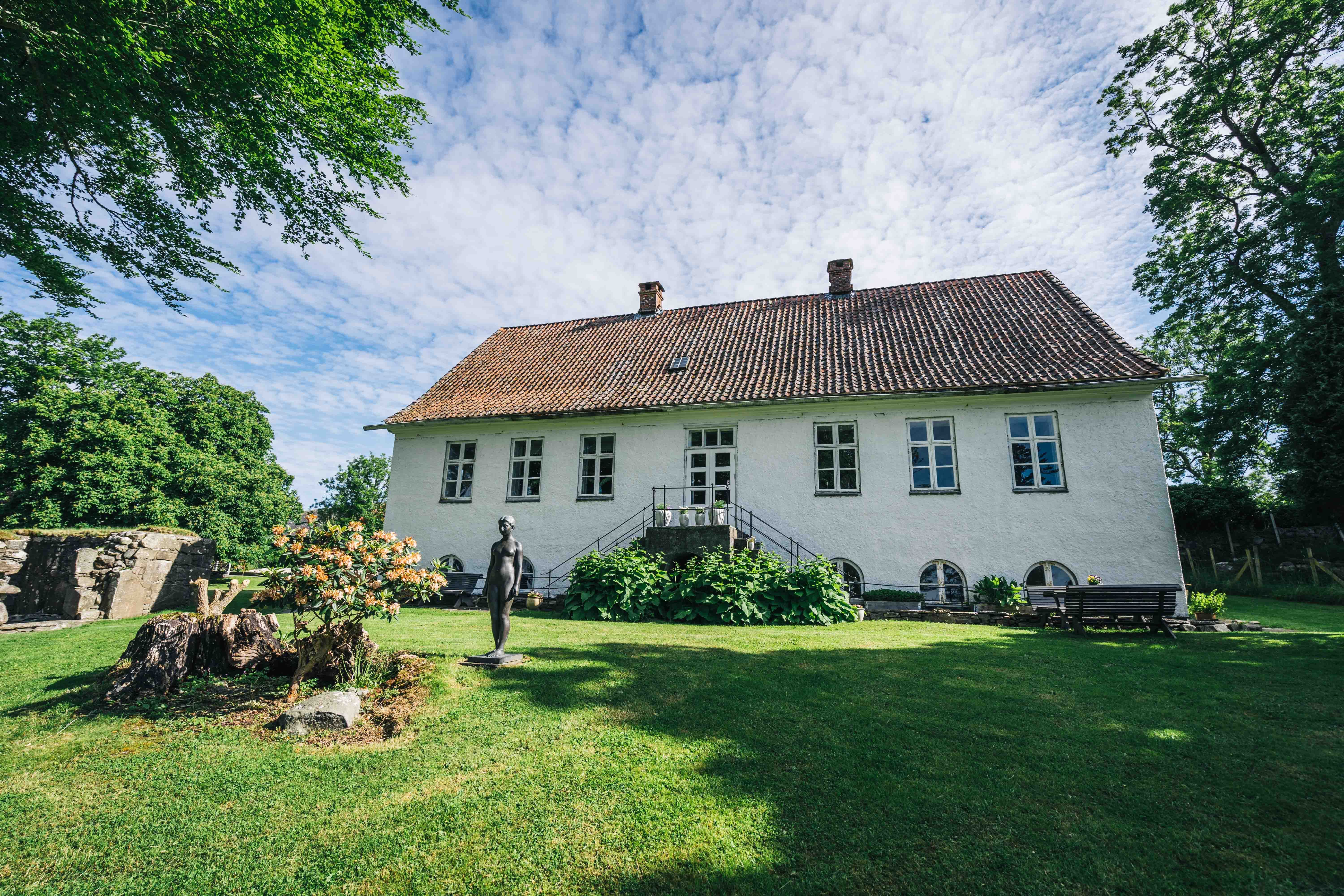 Hagen til Halsnøy Kloster.