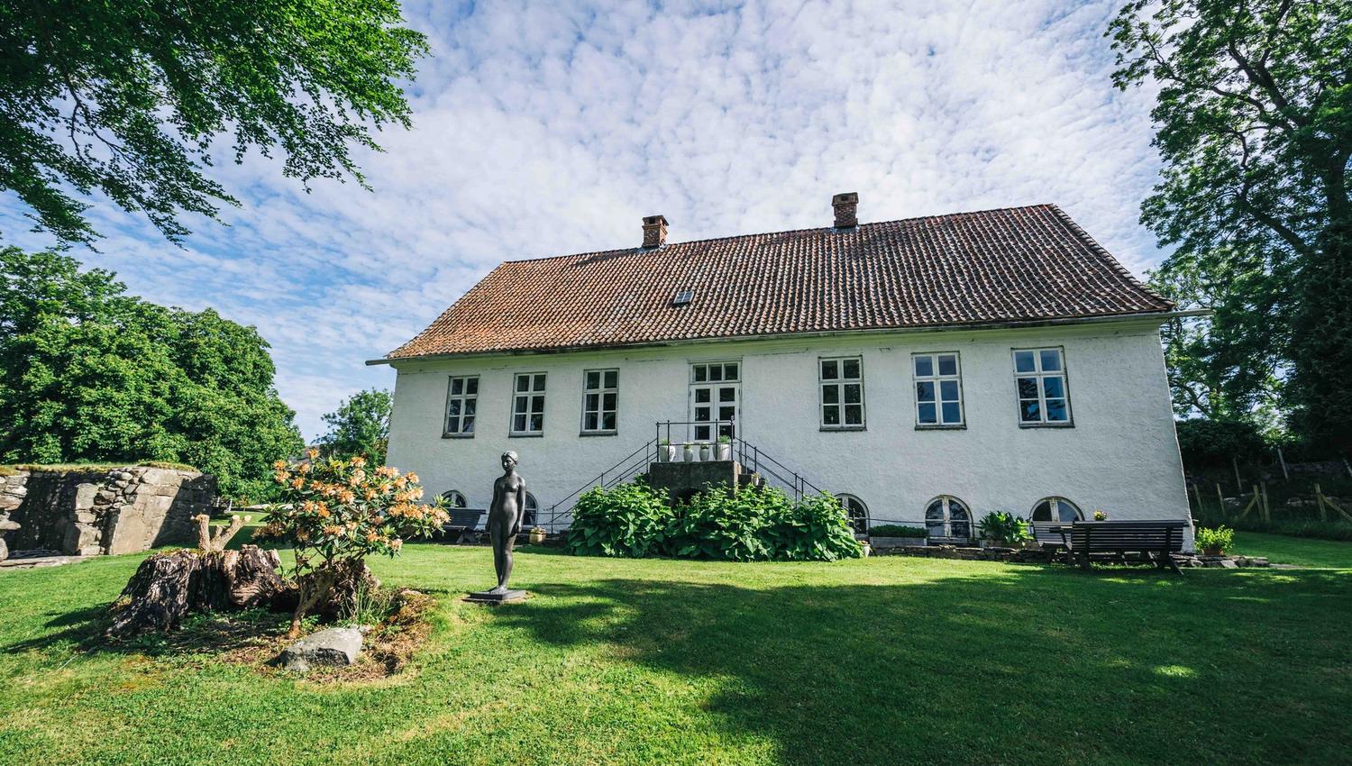 Hagen til Halsnøy Kloster.