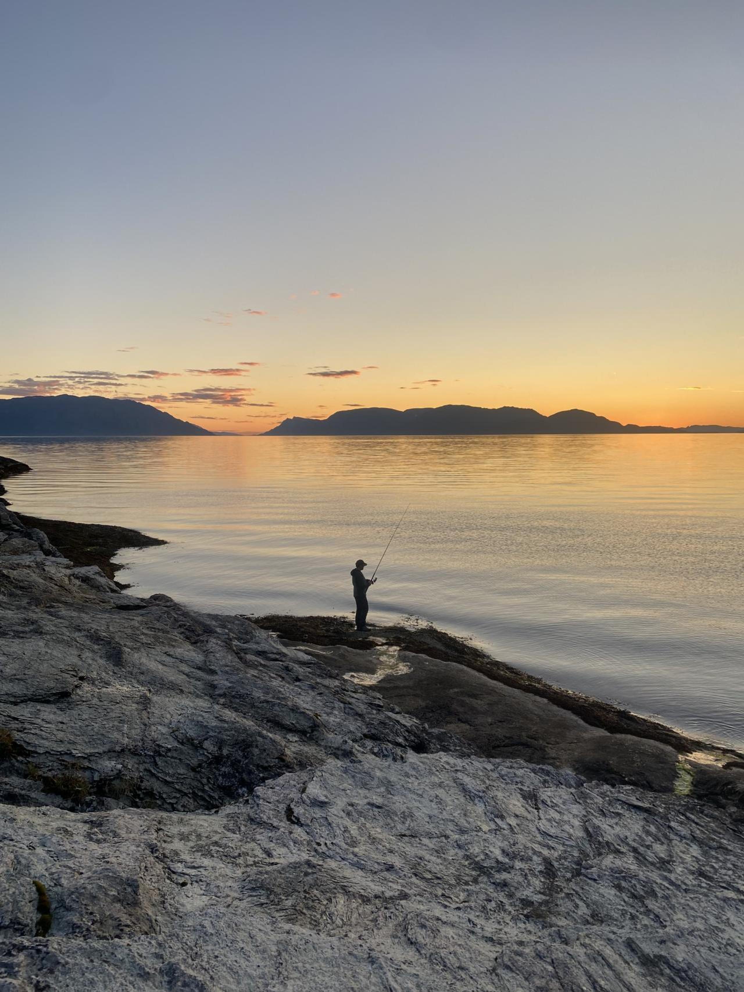 Fjord fishing in Alta