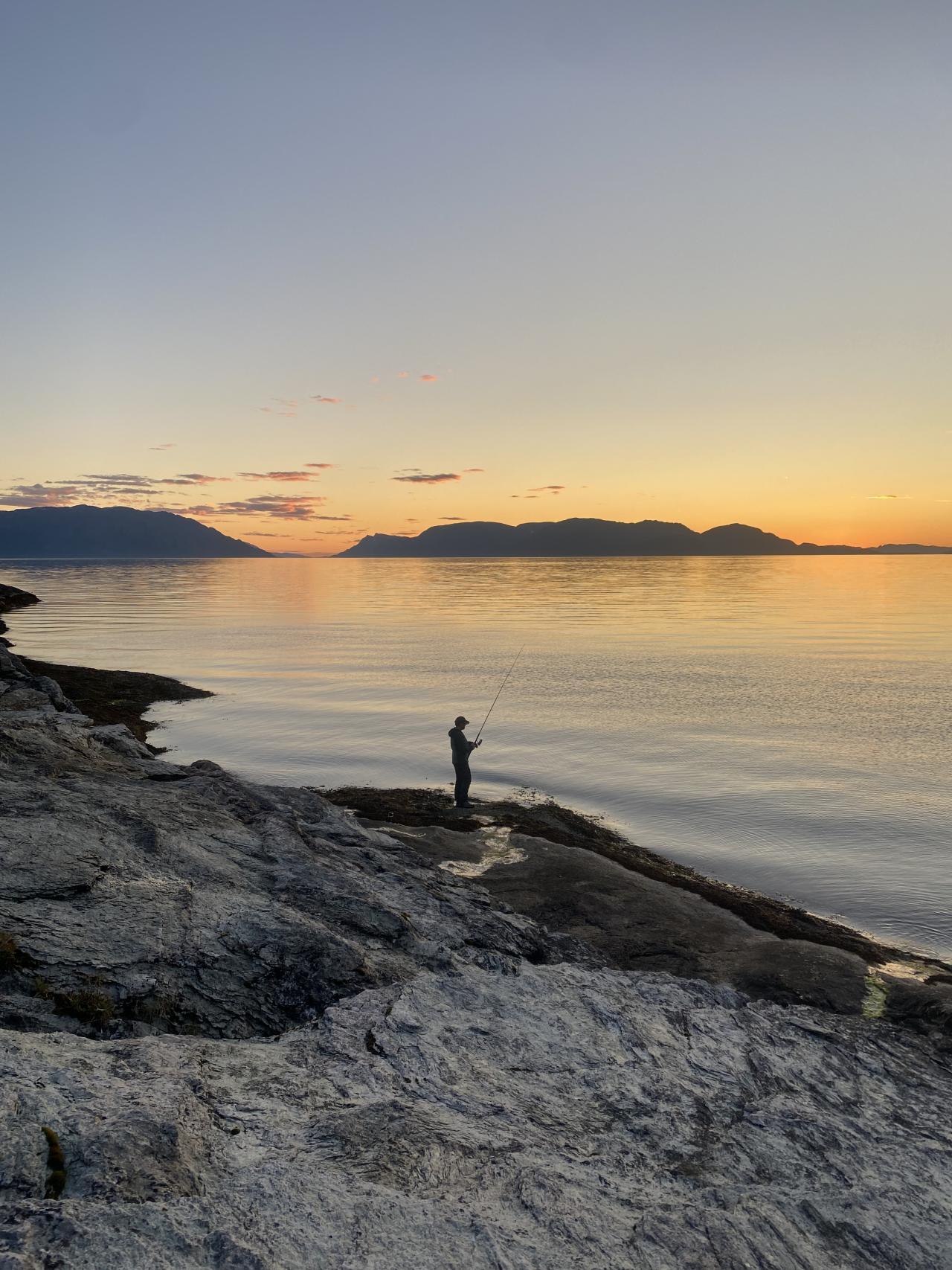 Fjord fishing in Alta