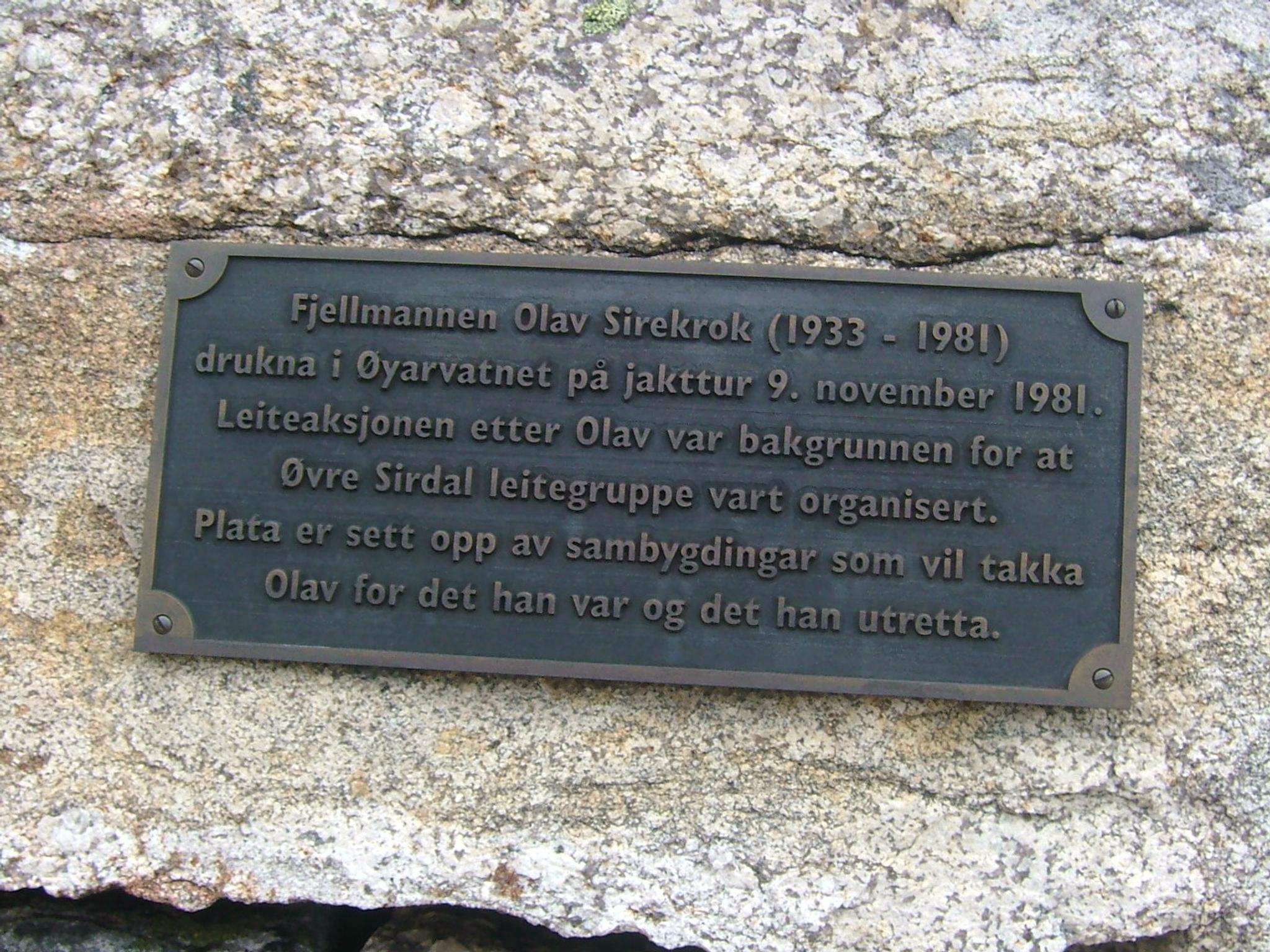 Minnestøtte 2