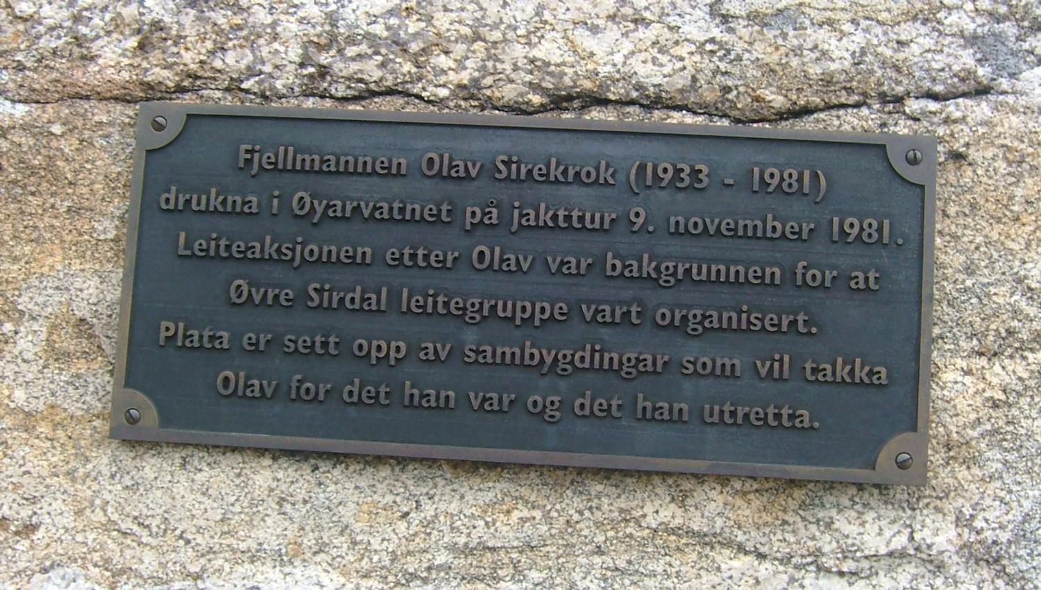 Minnestøtte 2
