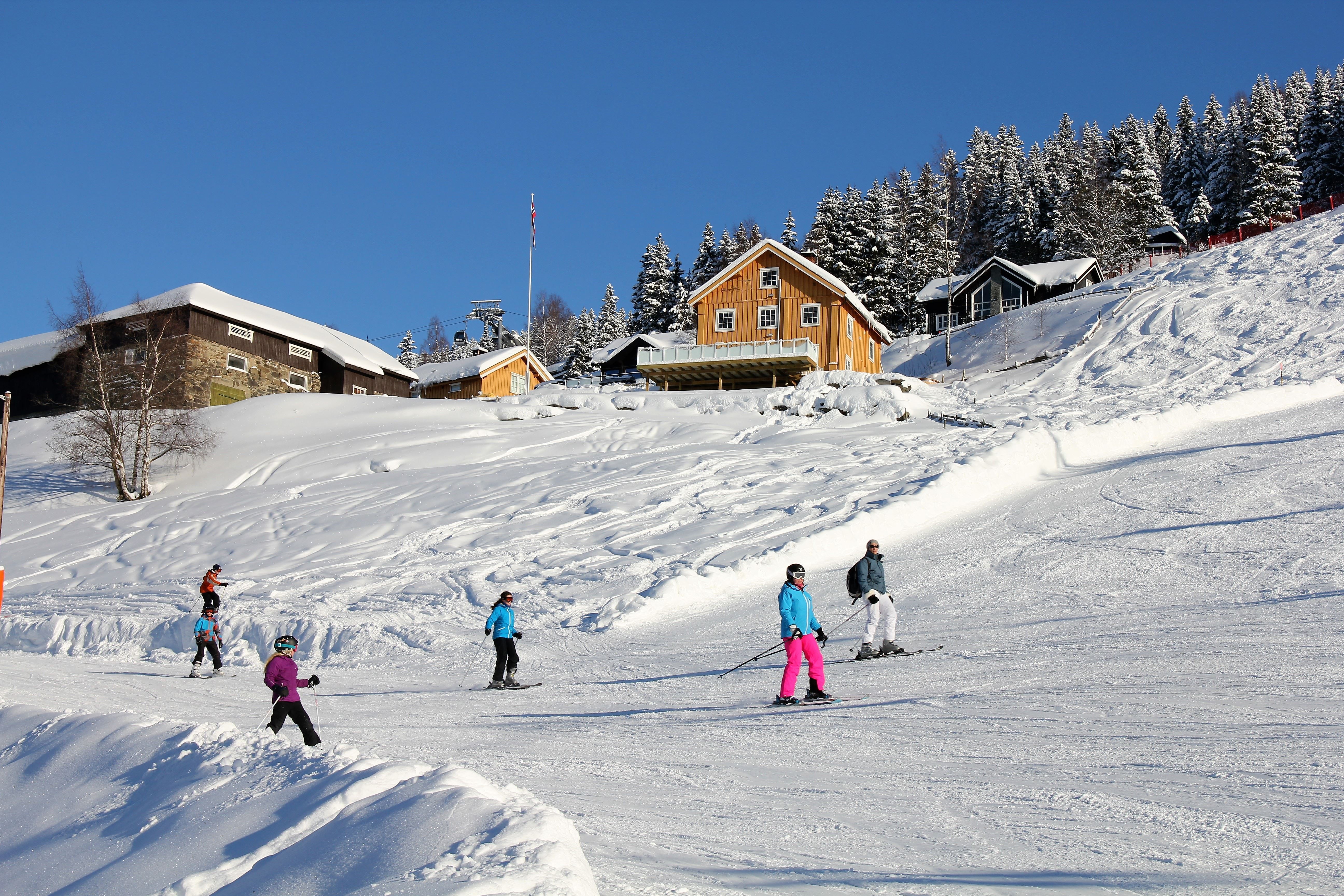 Hafjell Farm main house