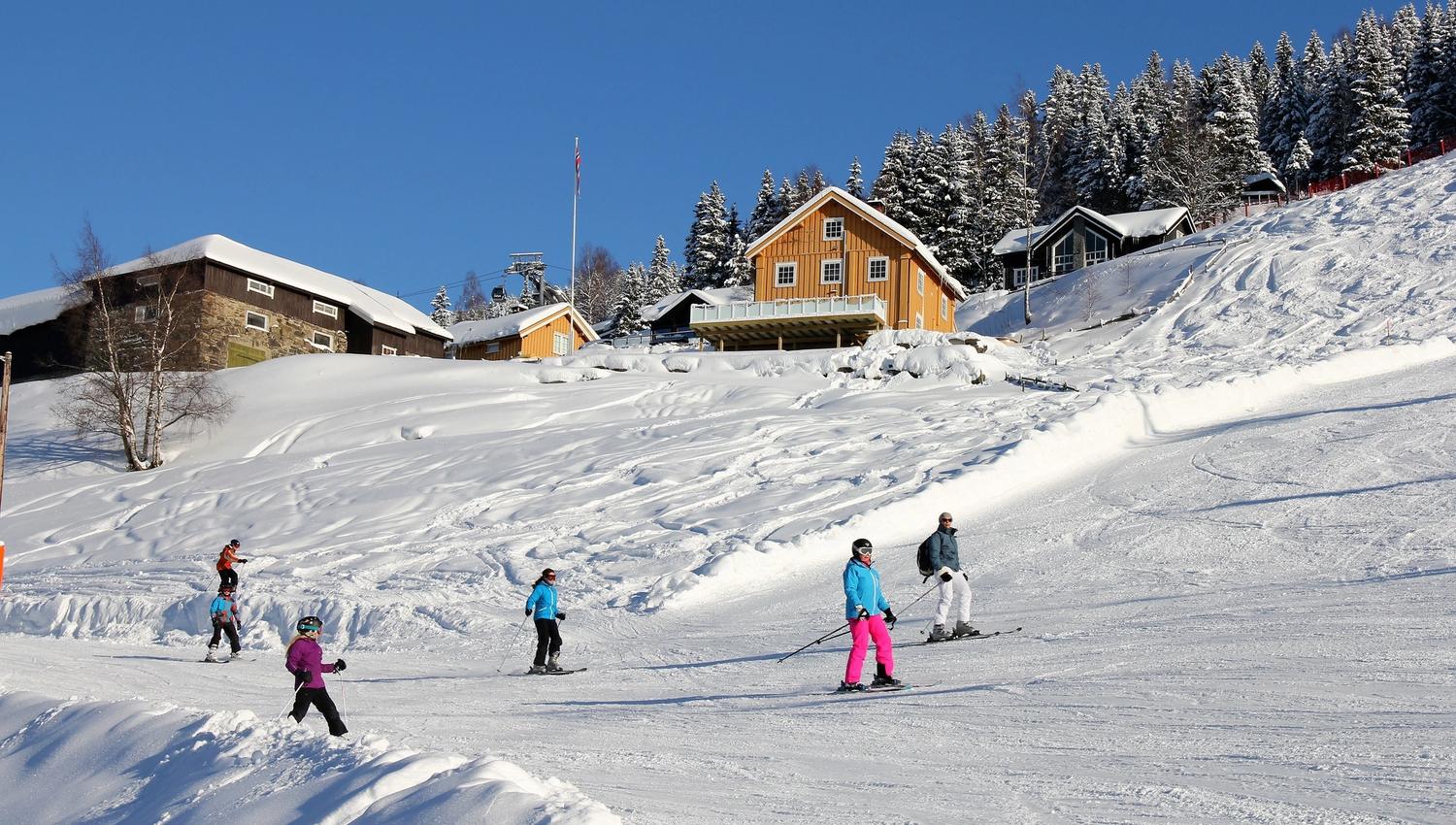 Hafjell Farm main house