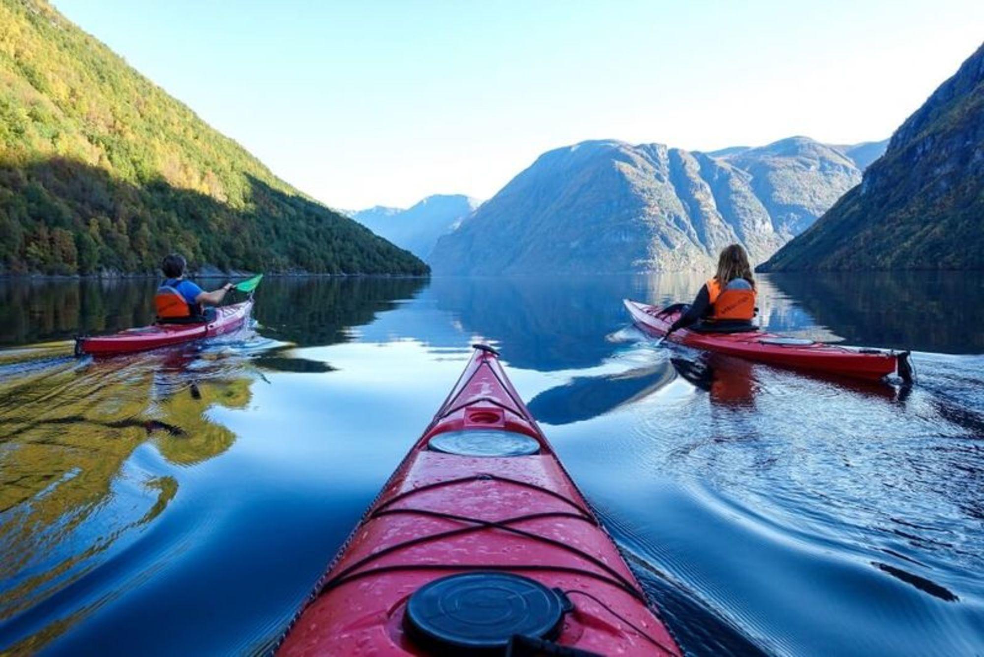 Fjord kayak from Hellesylt