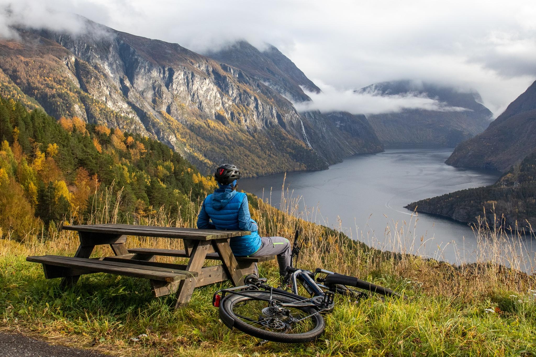Flott sykkeltur i Valldal