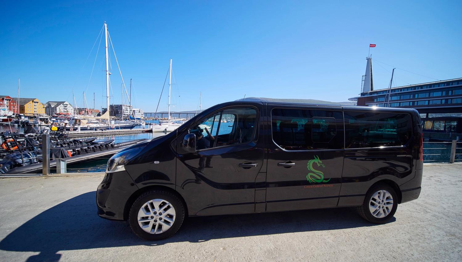 the black green gold of norway minivan