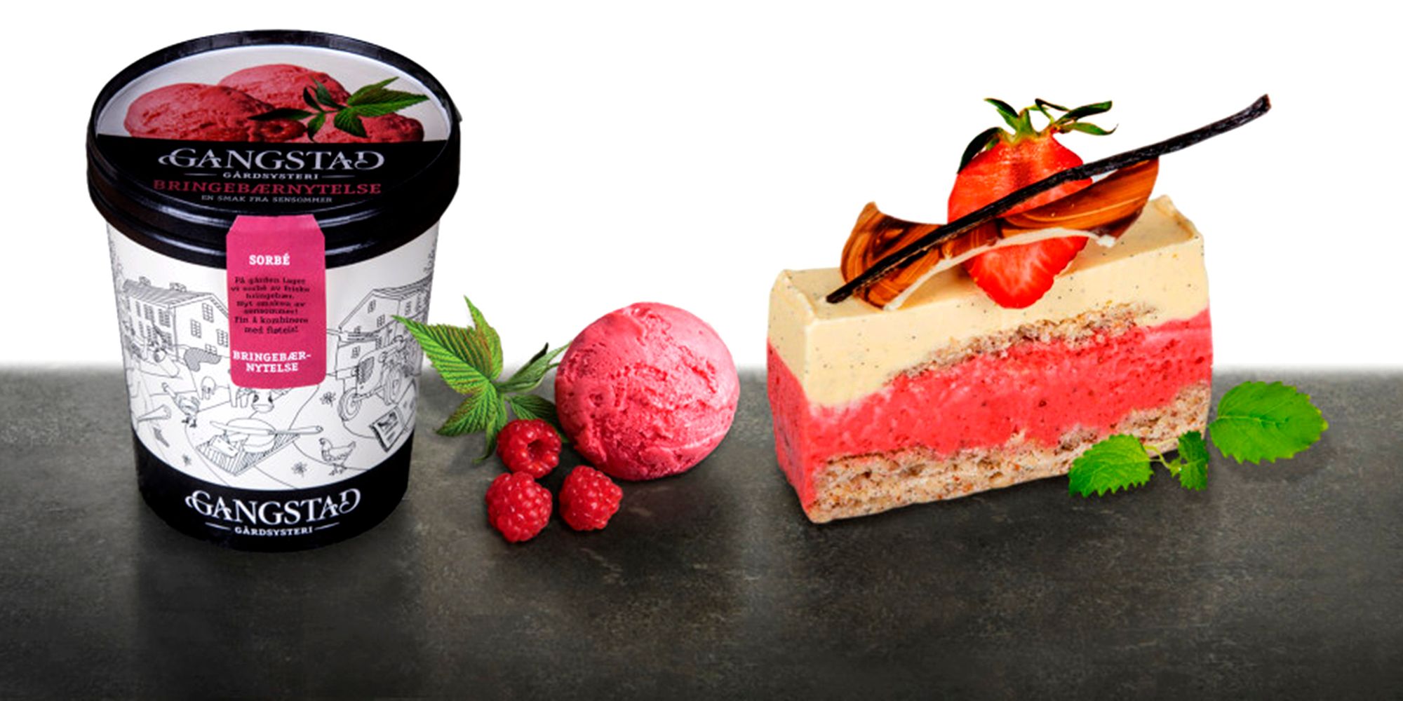 Gangstad gårdsysteri - ice cream