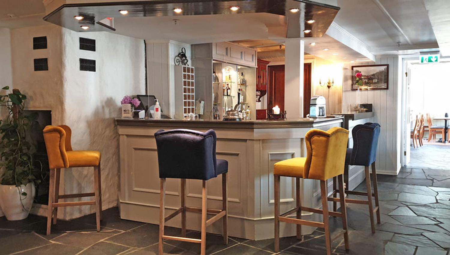 the bar at Seljord Hotell