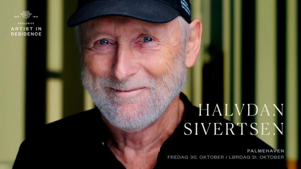 Halfdan Sivertsen in Palmehaven