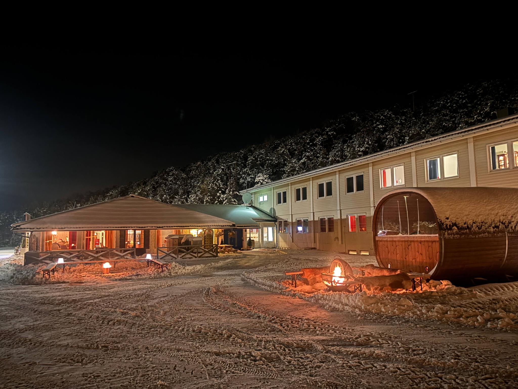 Front of the hotel building