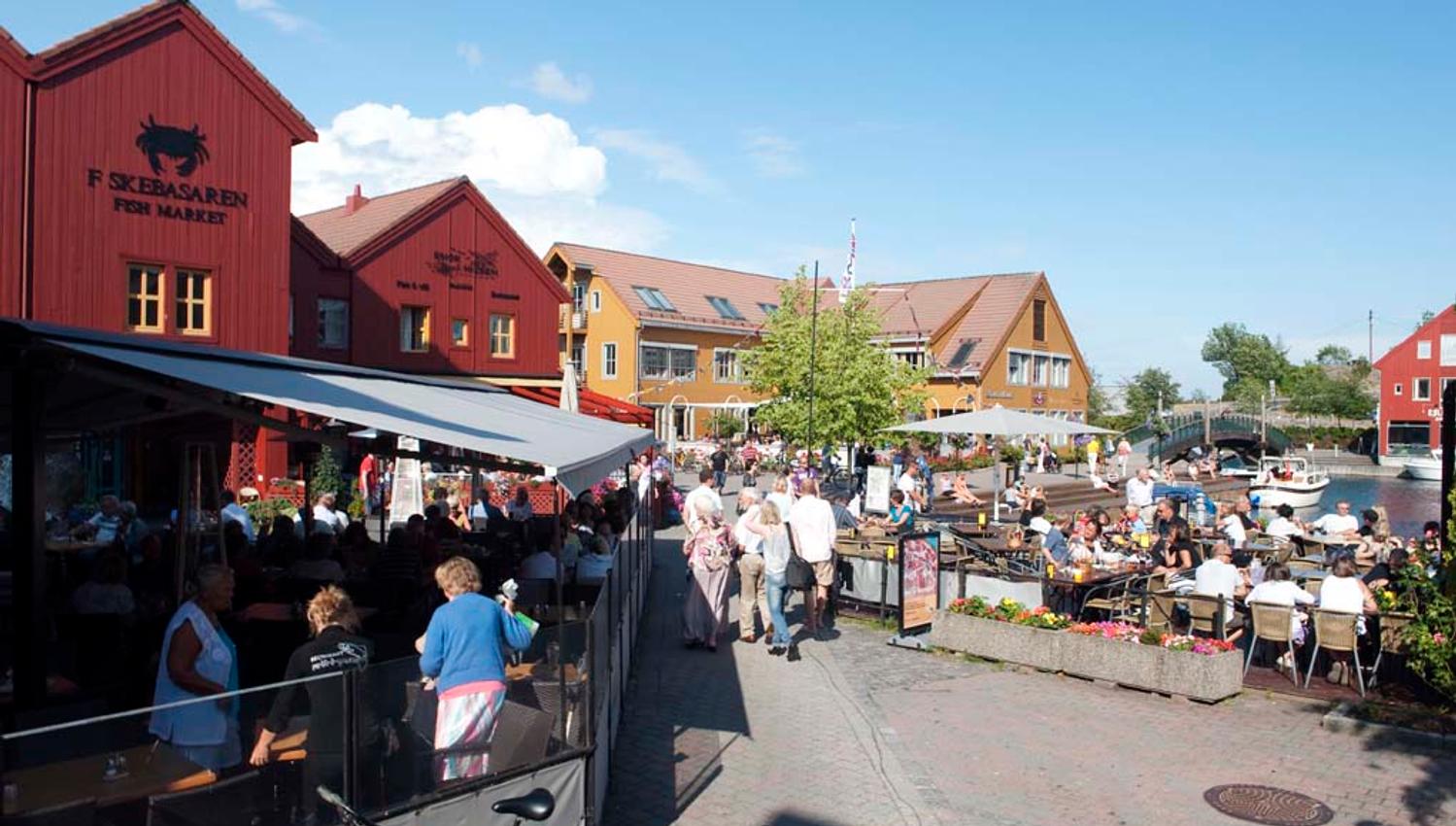 Fiskebrygga i Kristiansand