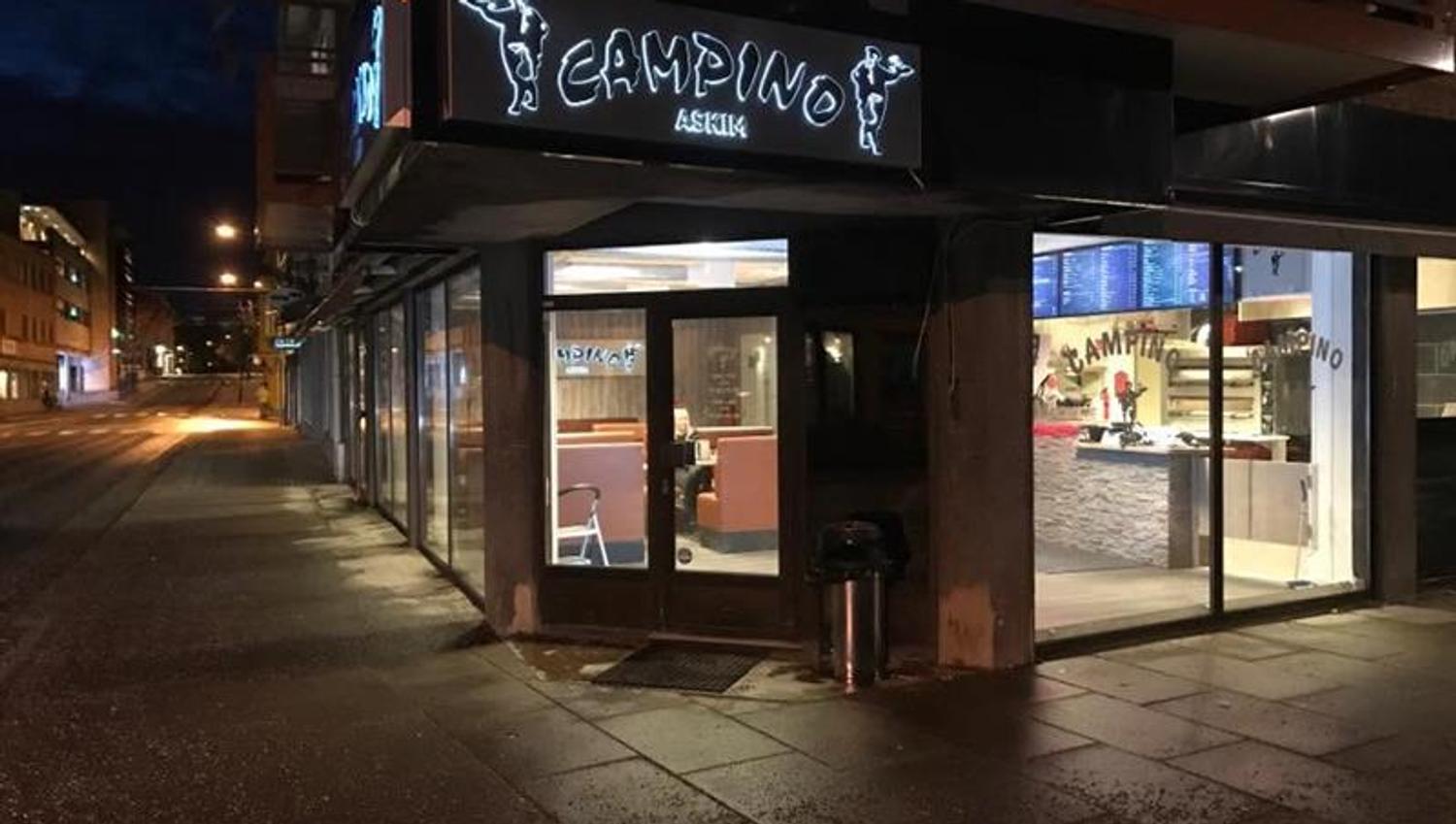 Inngang til serveringsted