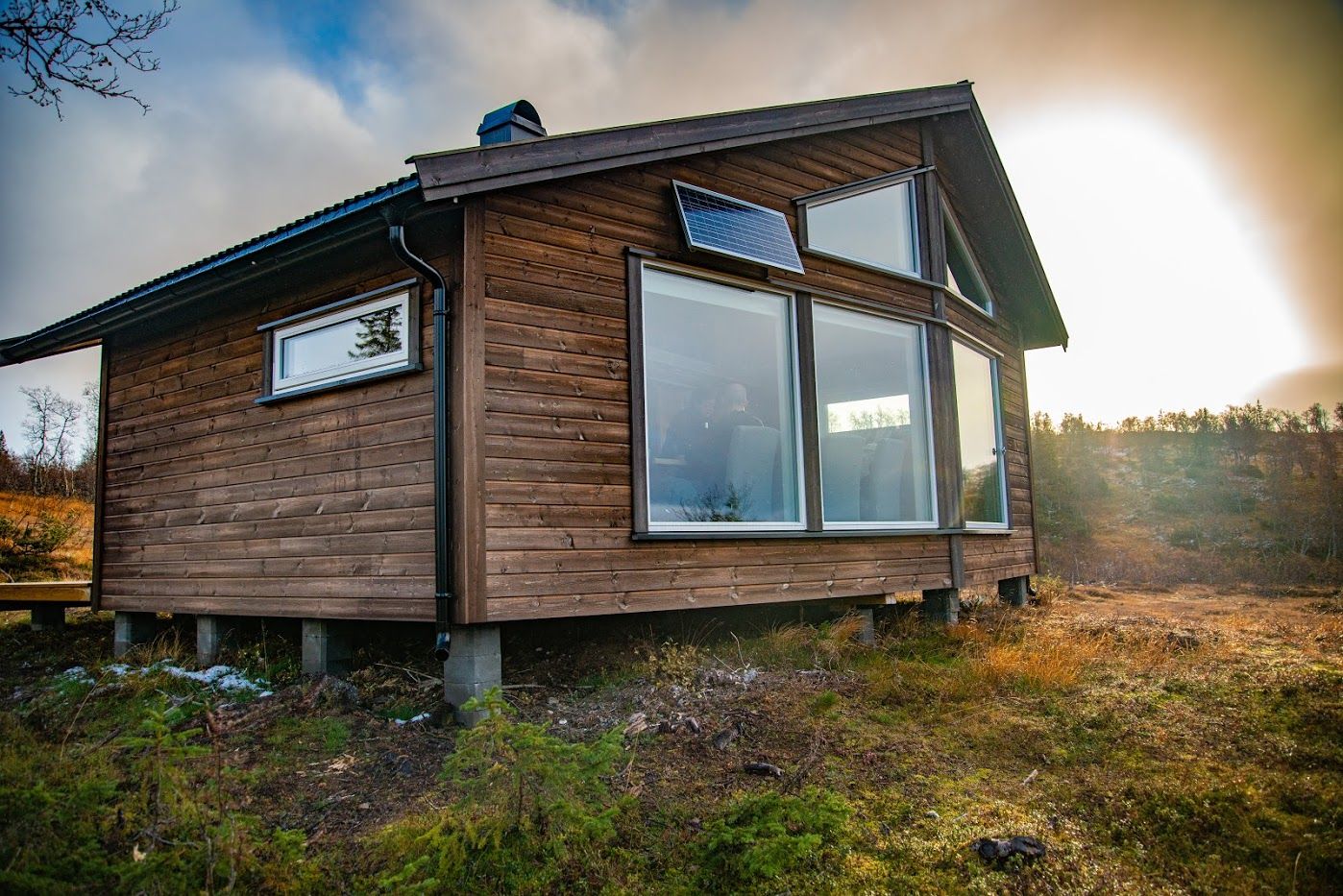 Ryplihytta cabin in Blåfjella/Skjækerfjella National Park