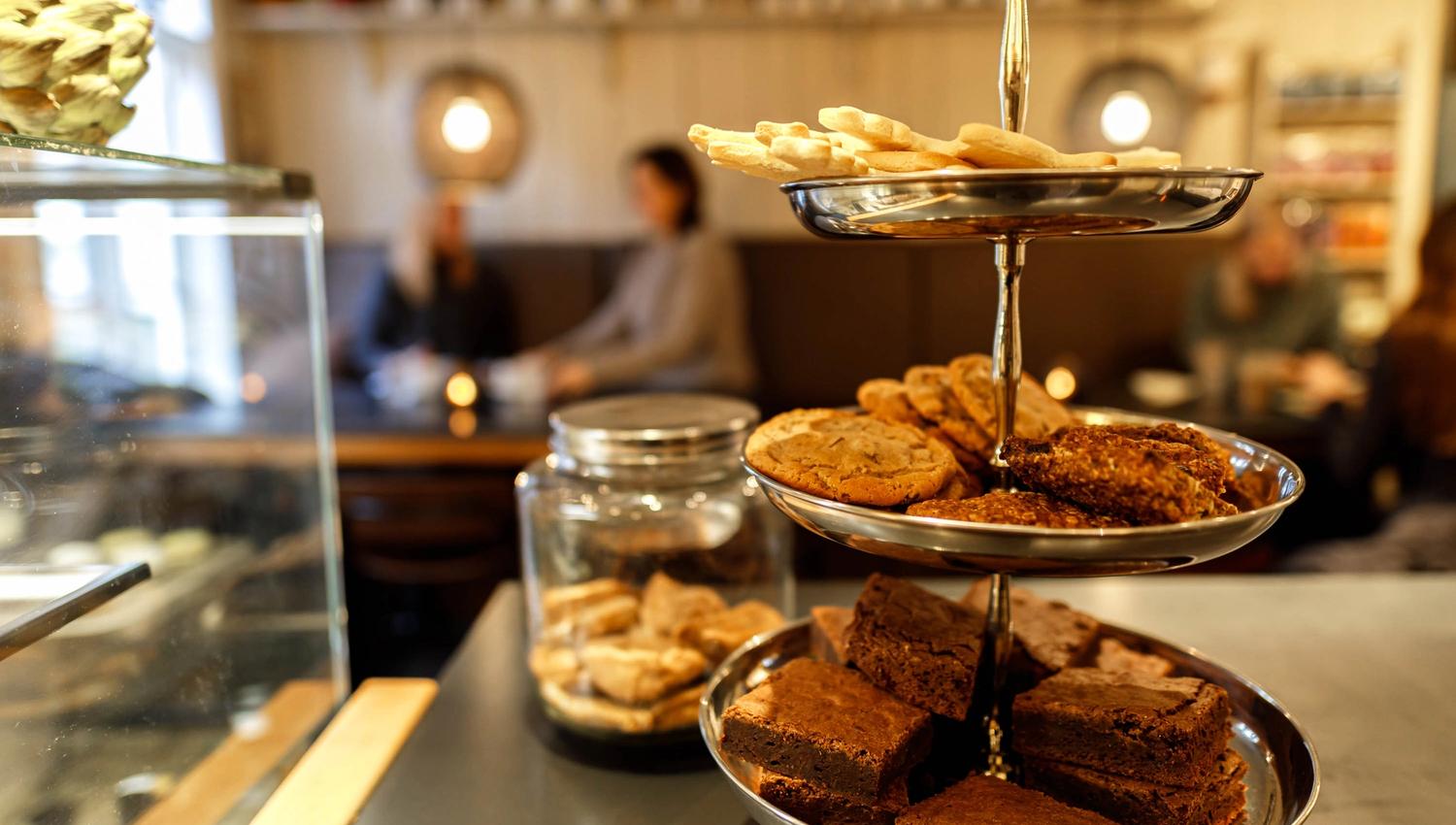 Café in Egersund city centre