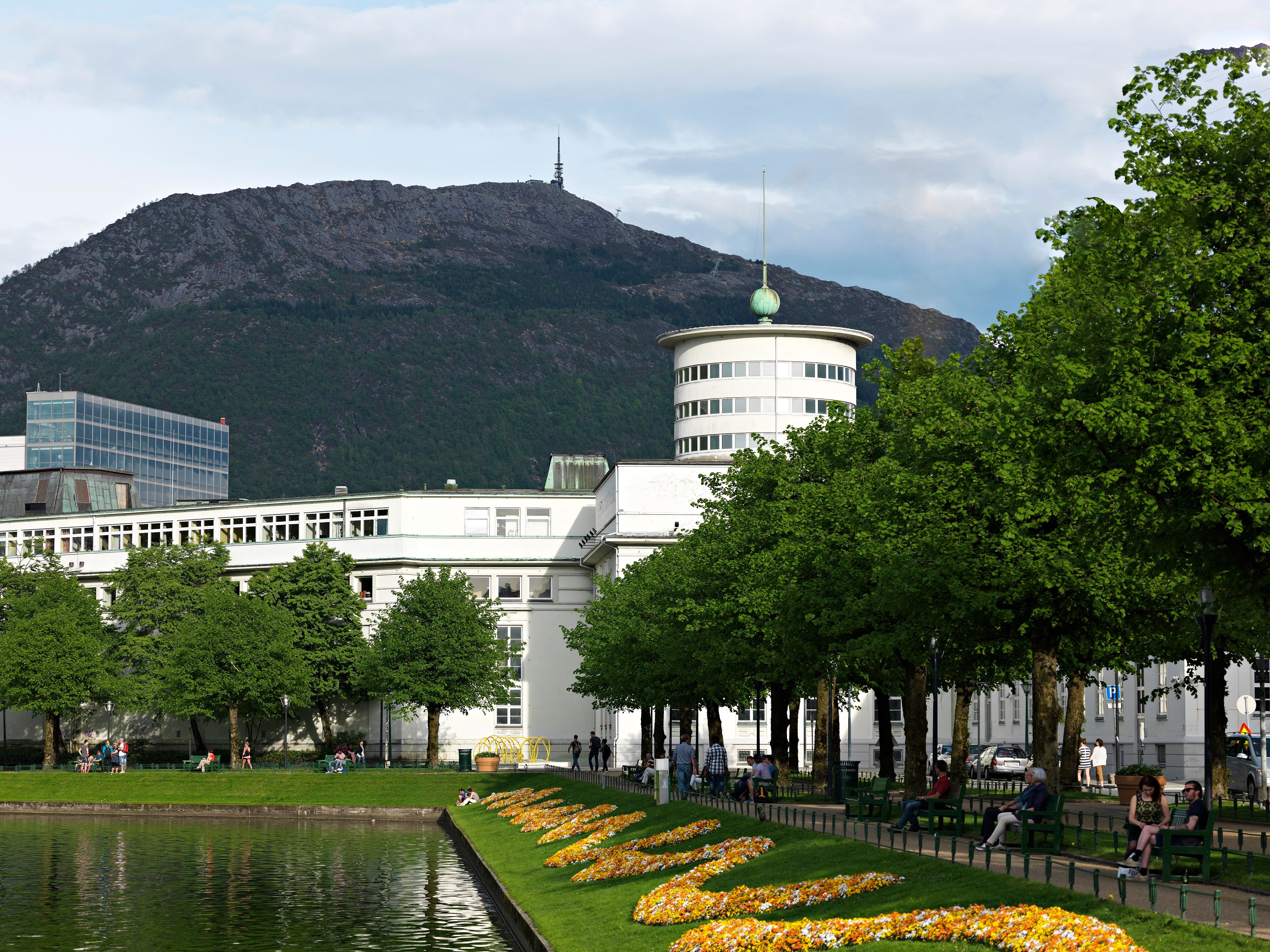 Lysverket, inngang ved KODE 4