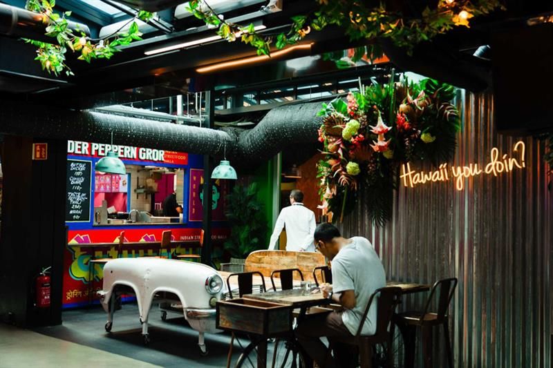 Der Peppern Gror venue - Indian street food