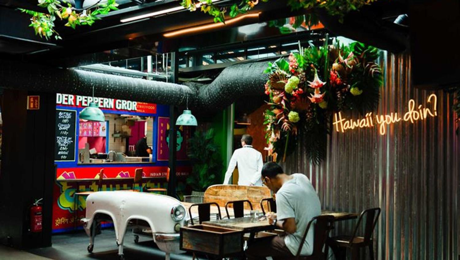 Der Peppern Gror venue - Indian street food