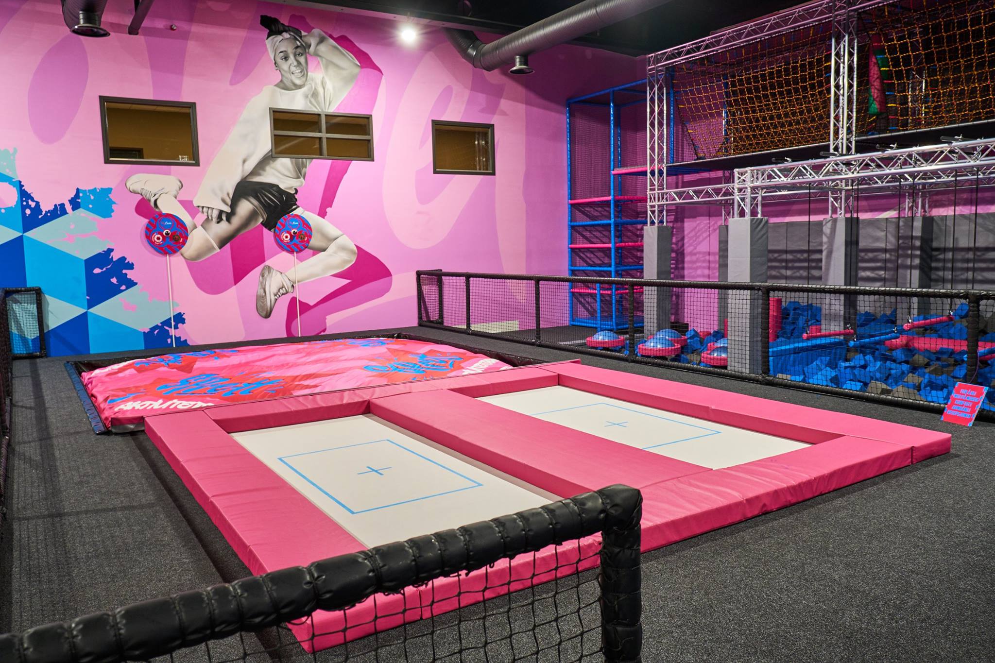 big trampolines