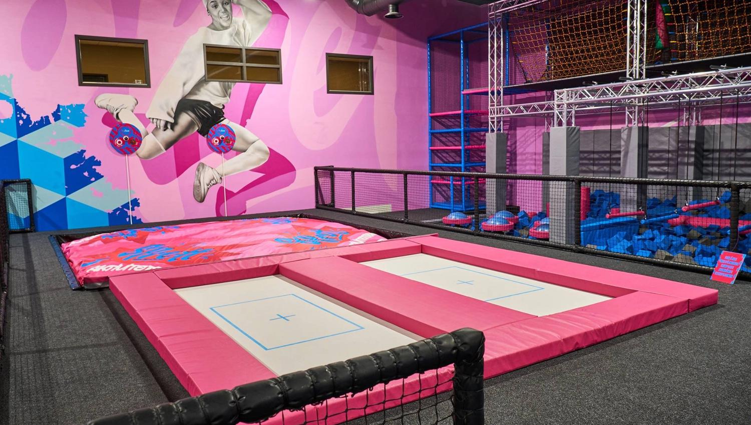 big trampolines