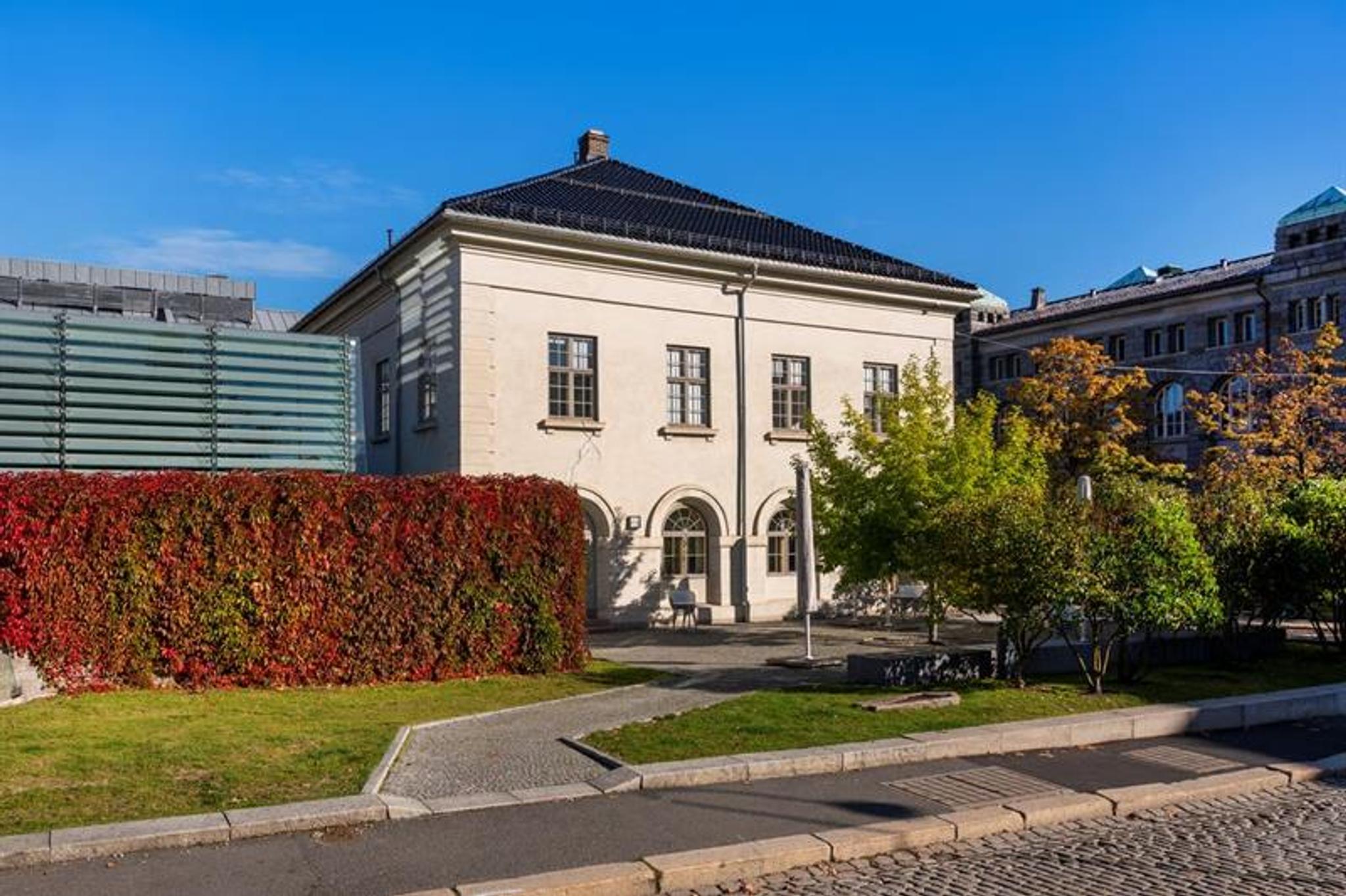 Fasaden til Nasjonalmuseet - arkitektur