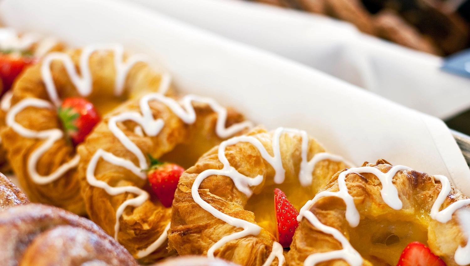 Pastry at Stasjonen Cafe & Restaurant
