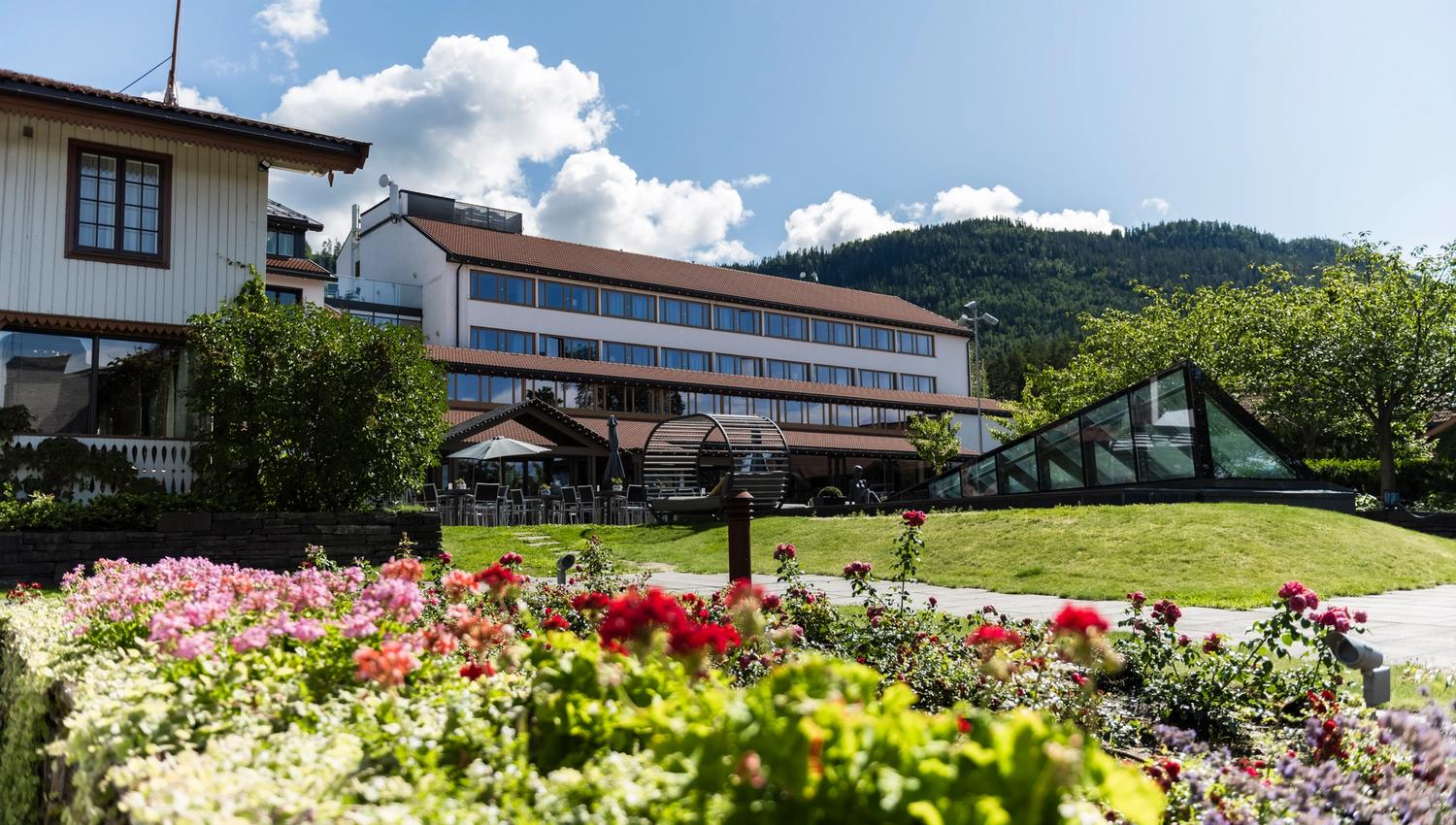 Sundvoldentunet på Sundvolden Hotel