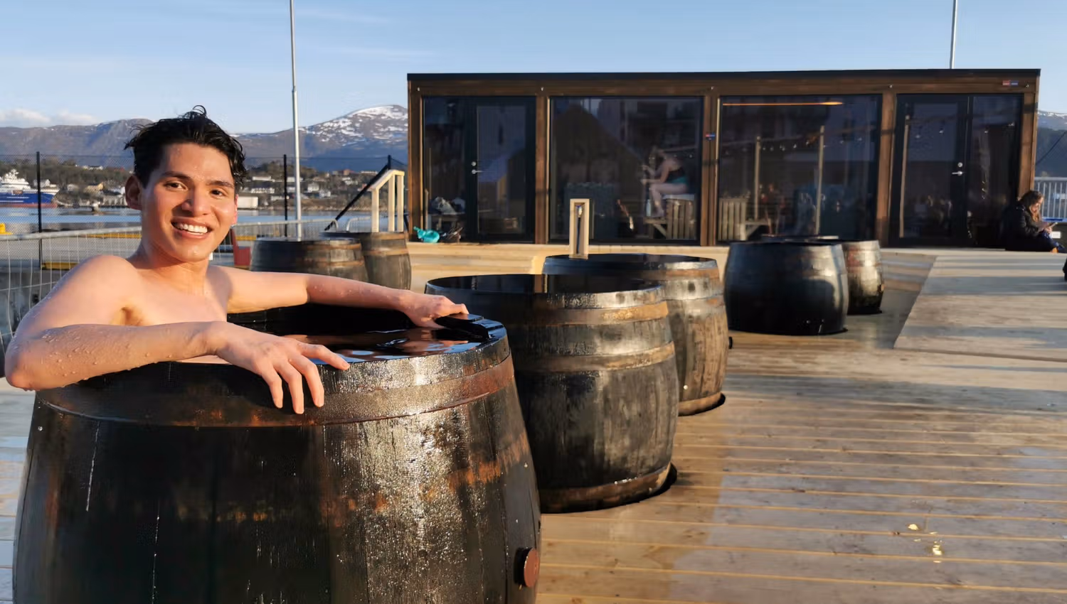 Svai sauna i Kulturhavna i Ålesund