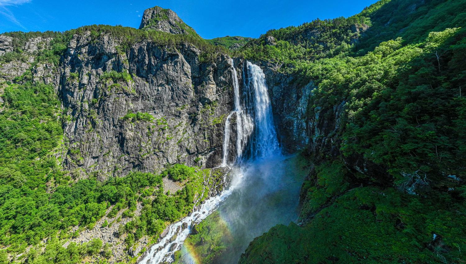 Feigefossen Waterfall