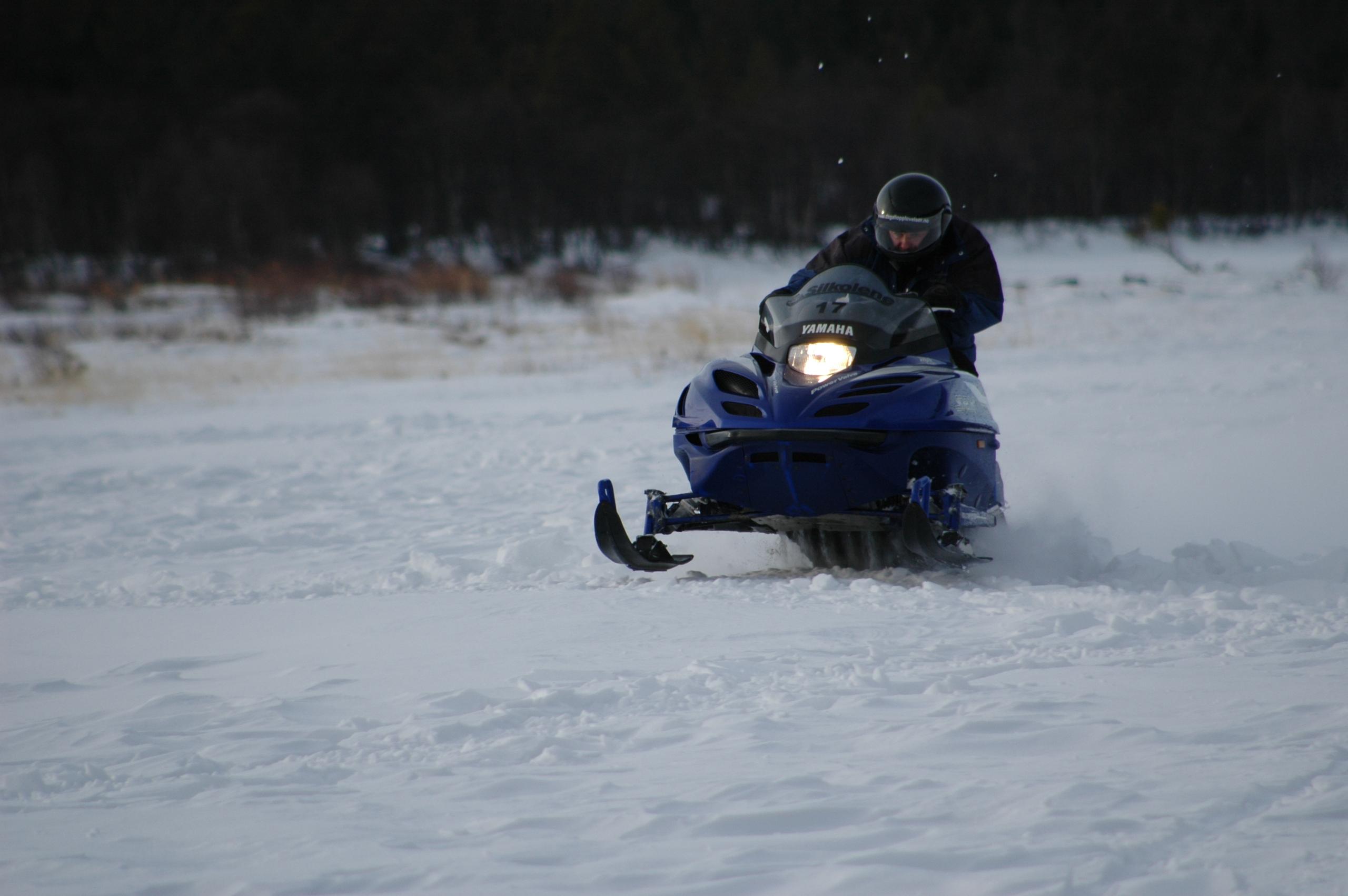Snøscooter drag