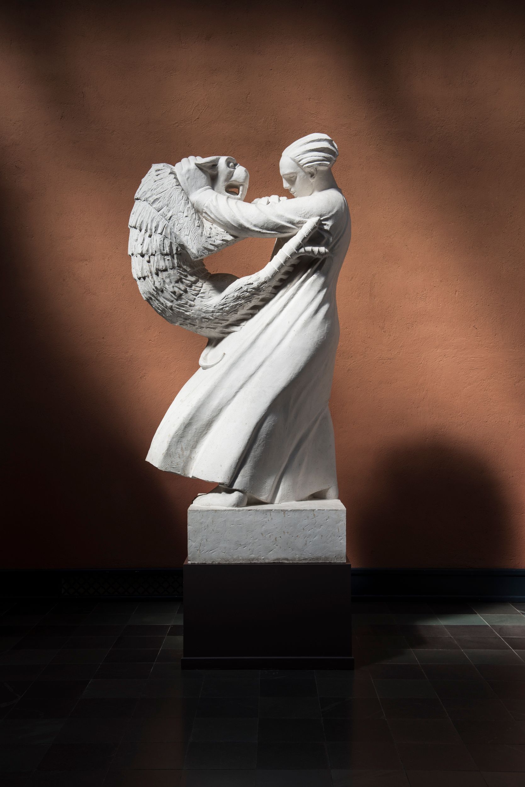 Sketch of a statue