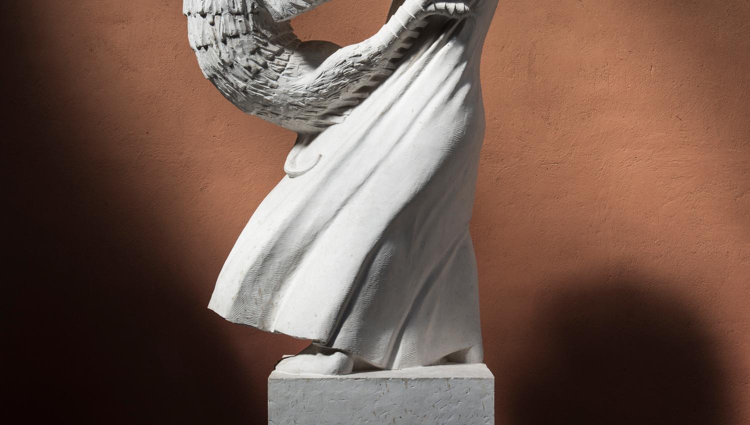 Sketch of a statue