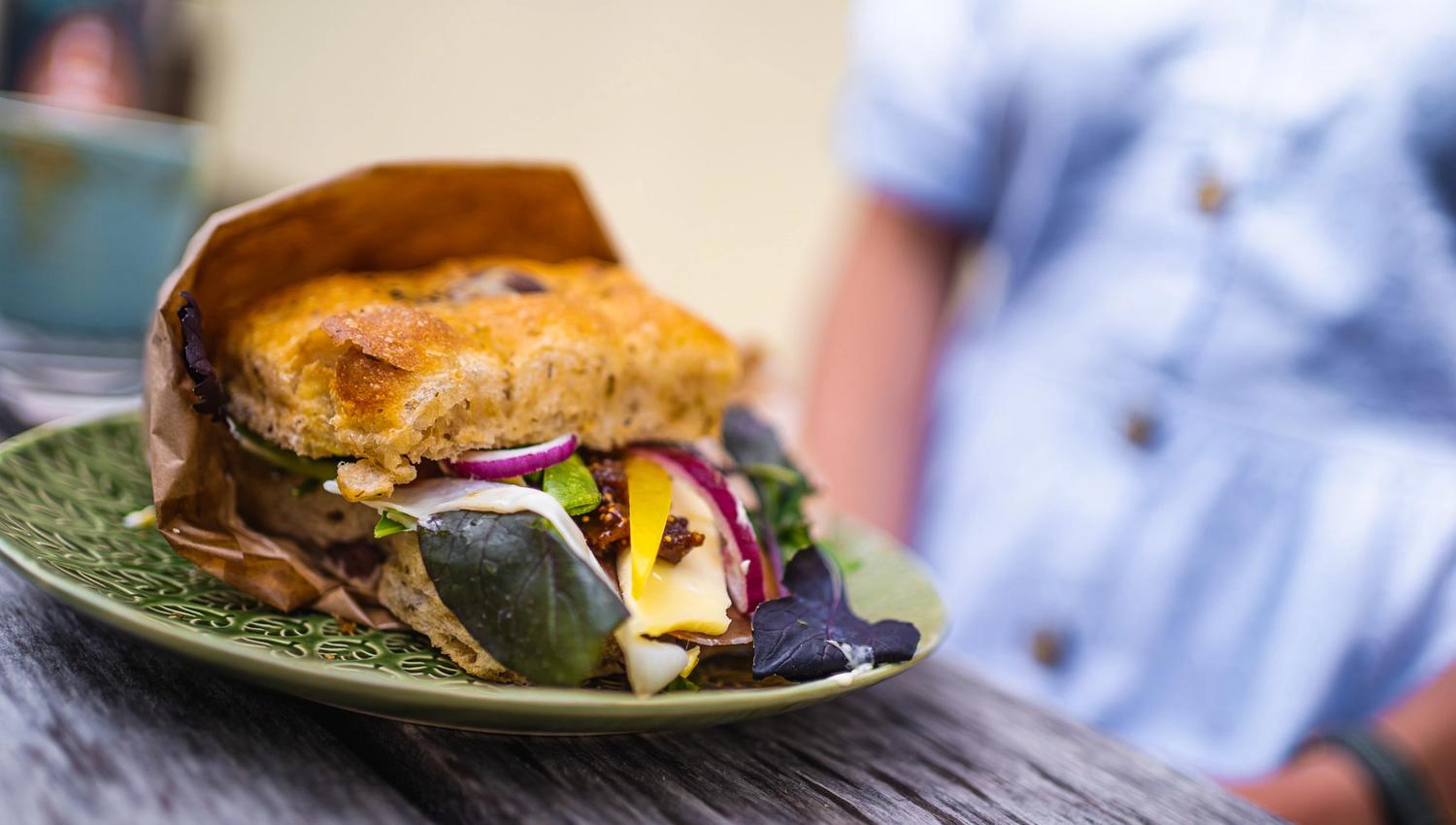 focaccia with filling