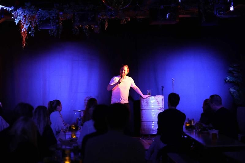 Stand up on stage
