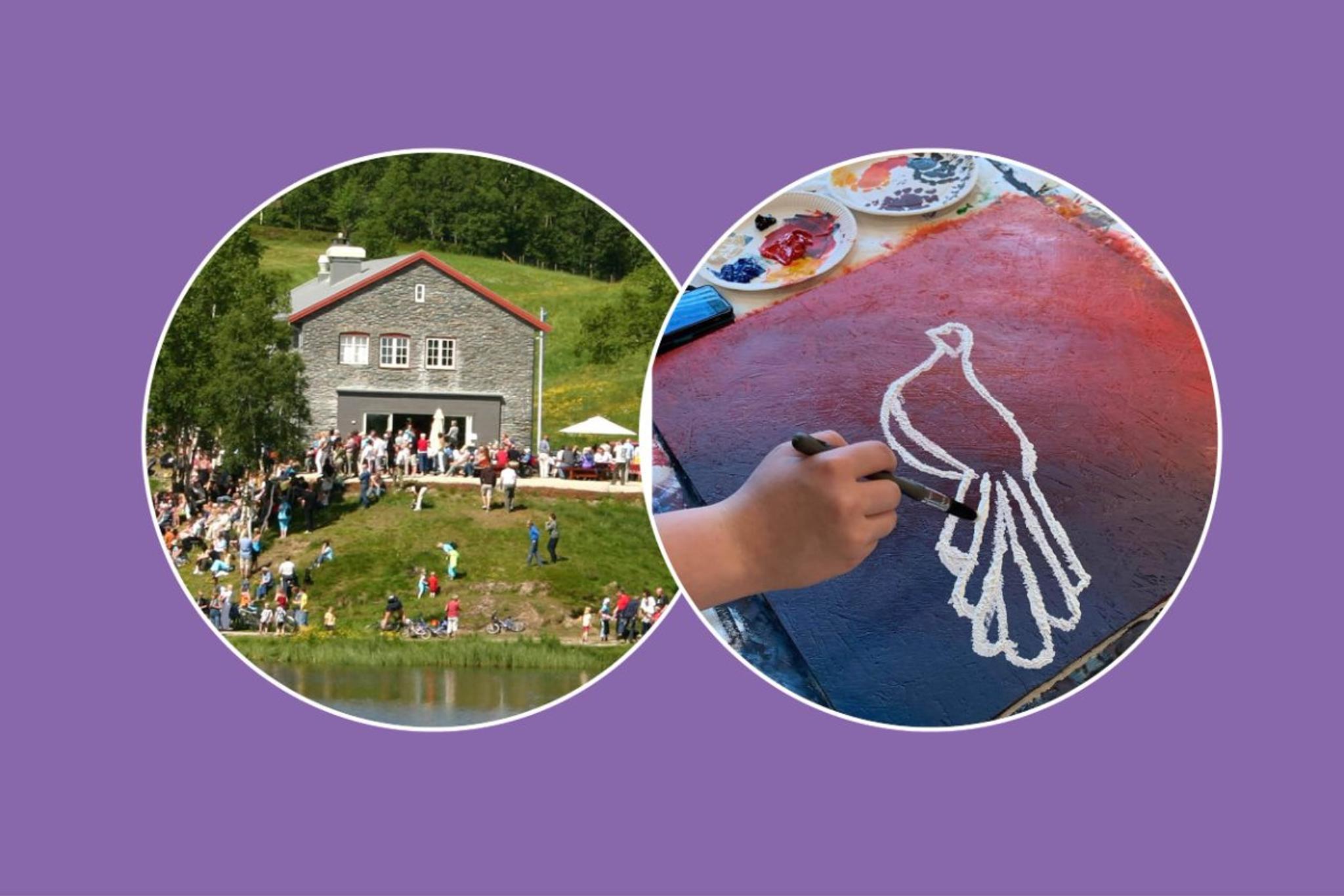 Gratis maleverksted for barn i sommer