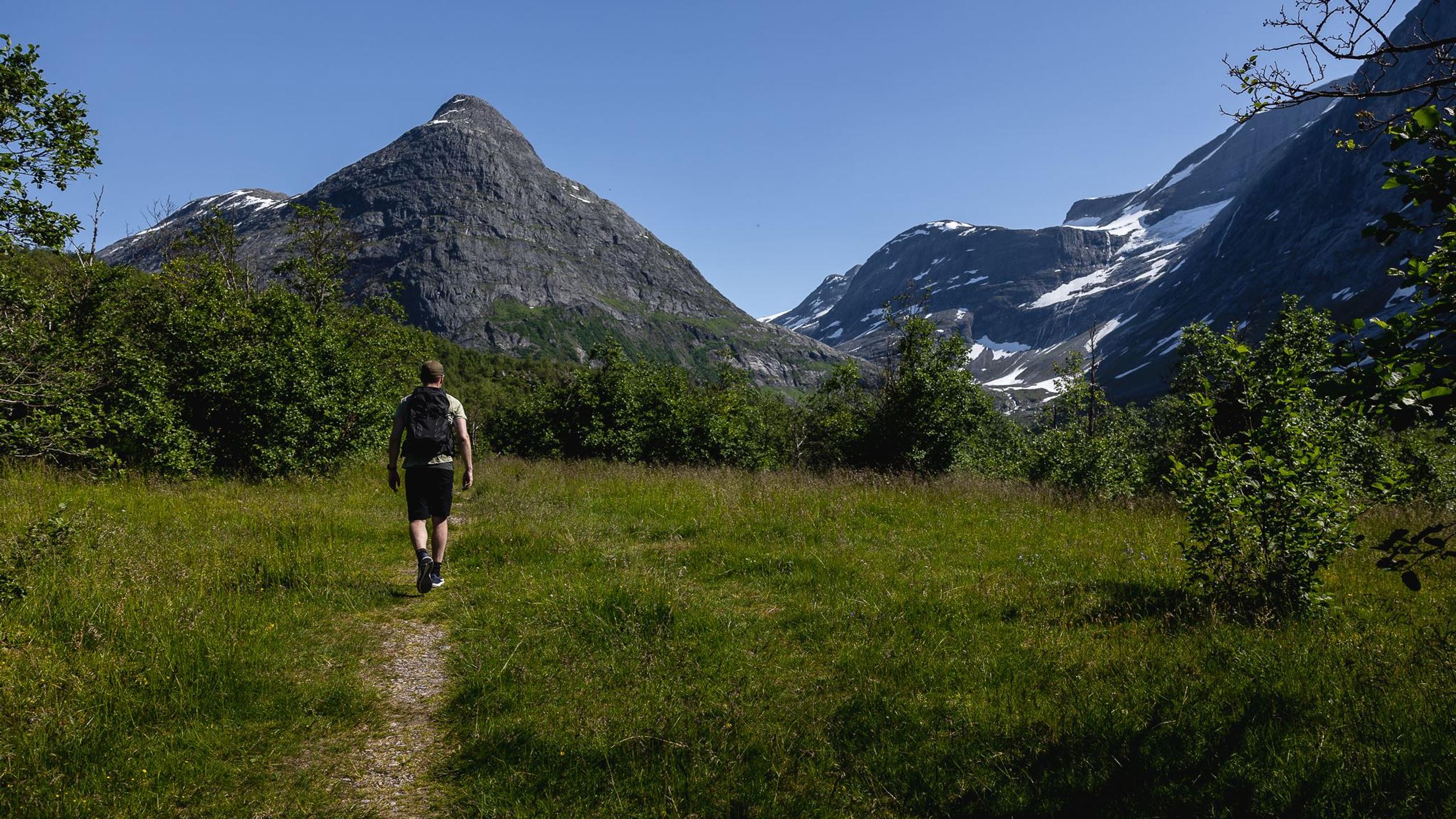 Erdalsbreen glacier