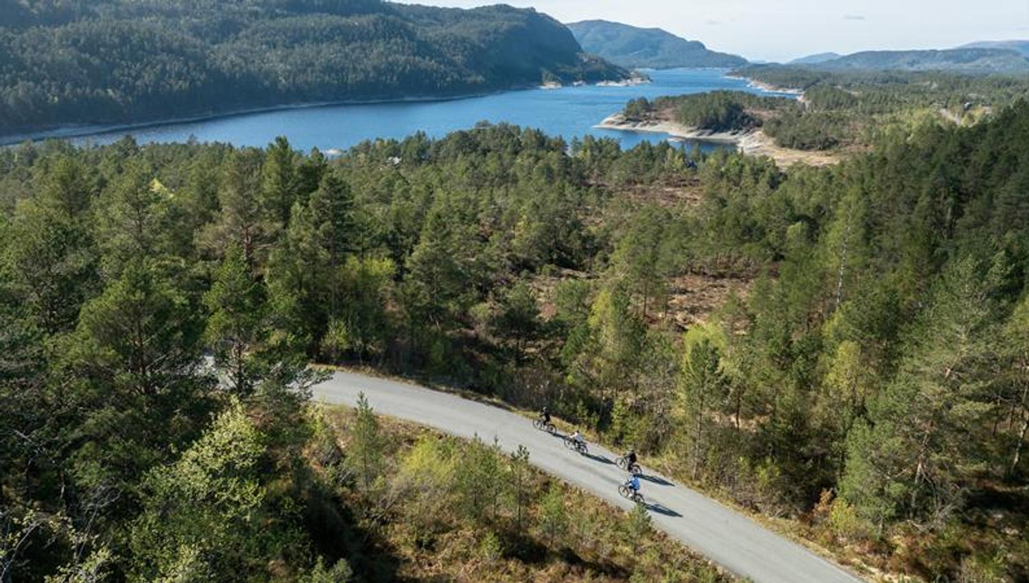 Osterøy e-bike tour with fjord lunch and RIB return to Bergen