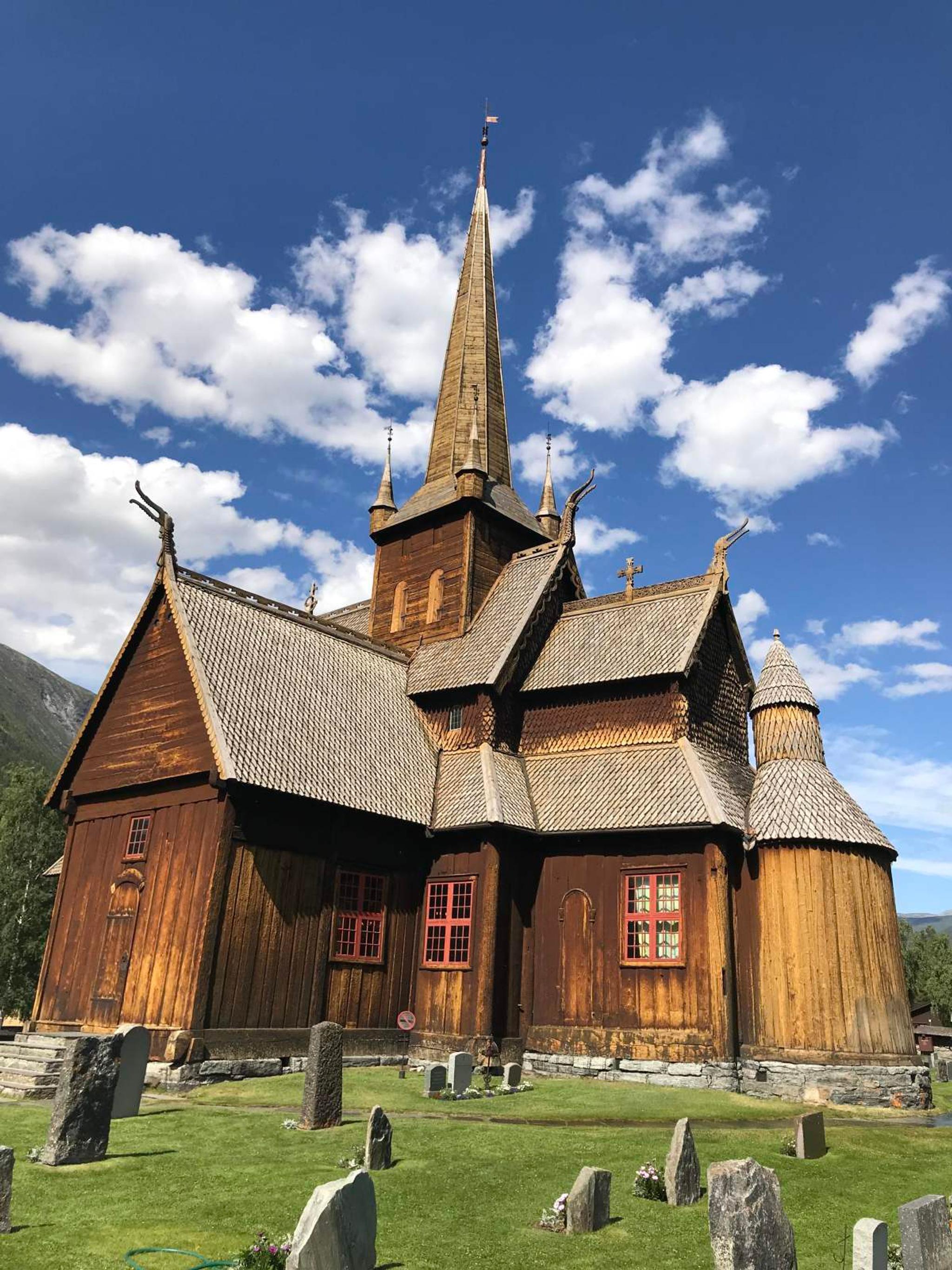 Stave Church in Lom