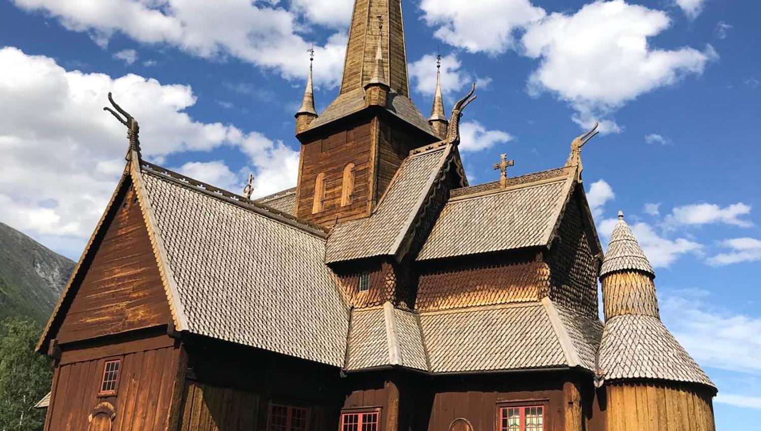 Stave Church in Lom