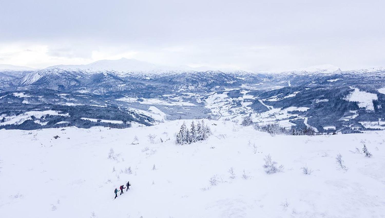 Snowshoeing at Hanguren