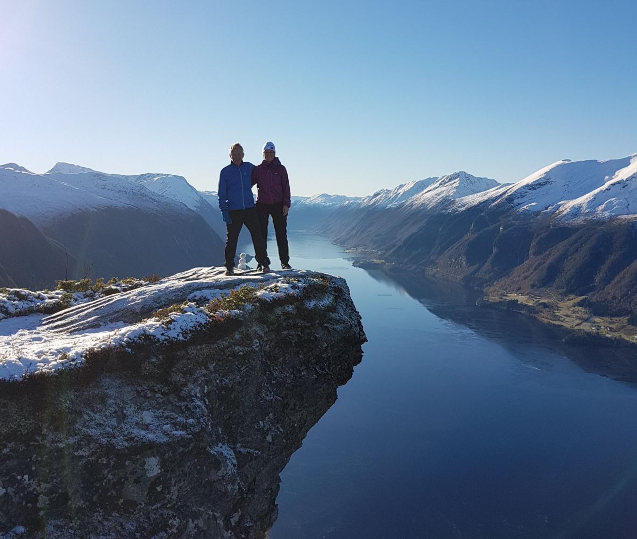 Hiking trip to Galten from Mjeltebakkane