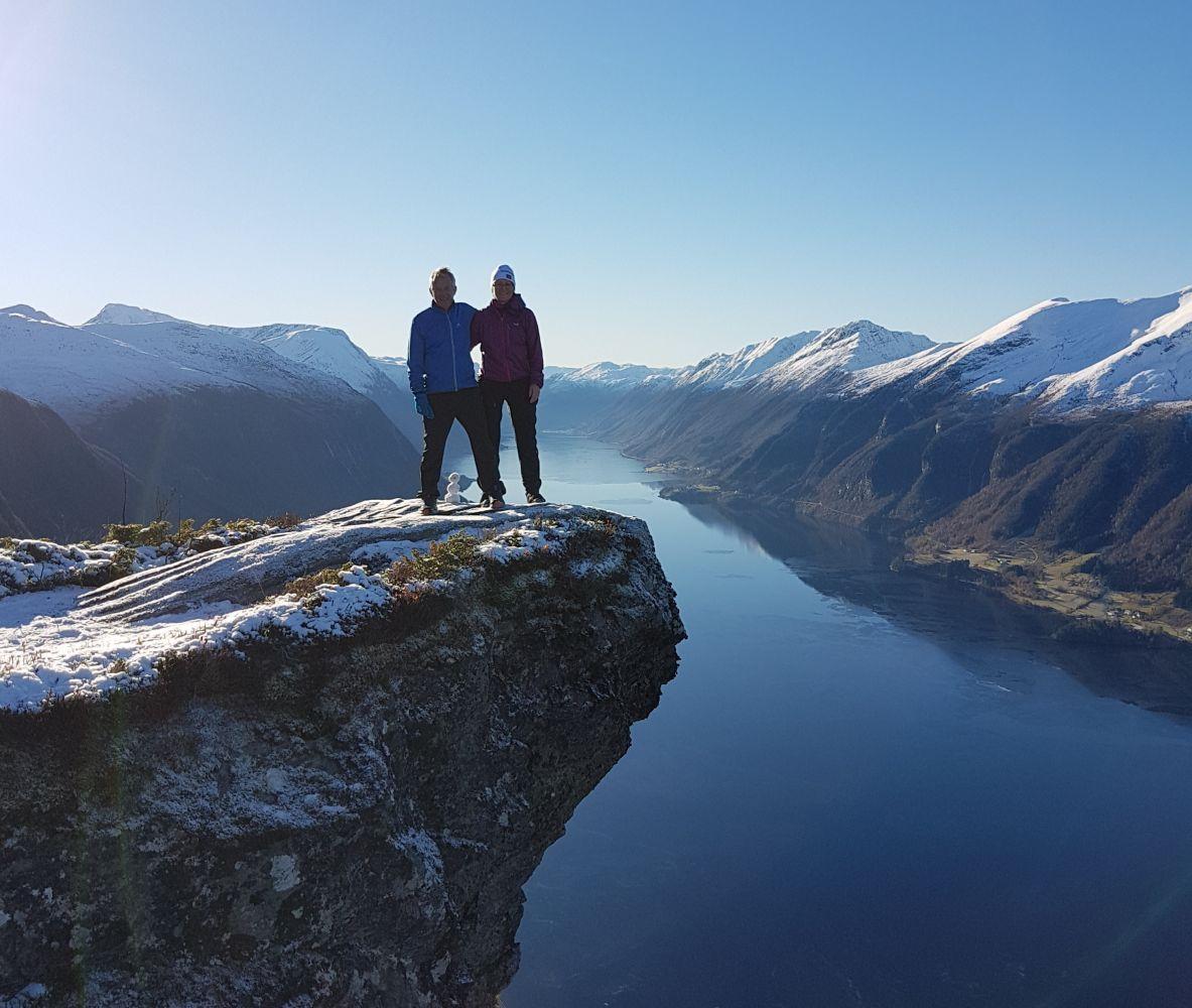Hiking trip to Galten from Mjeltebakkane