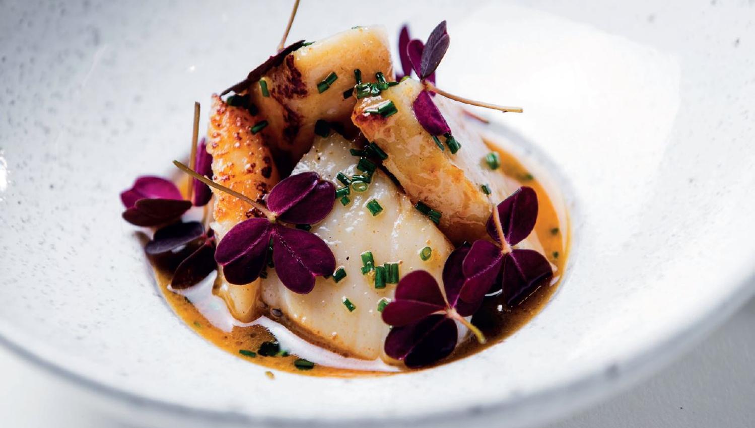 Delicious food on the menu