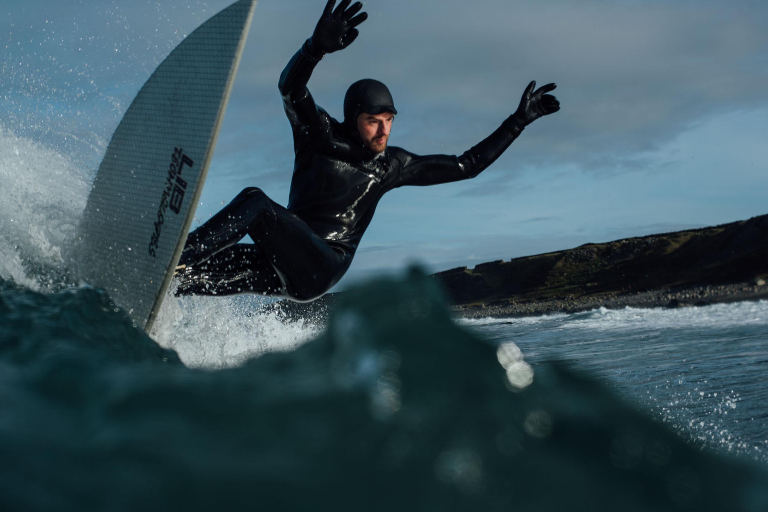 Surfing lessons at Bore beach – experience Jæren from the waves