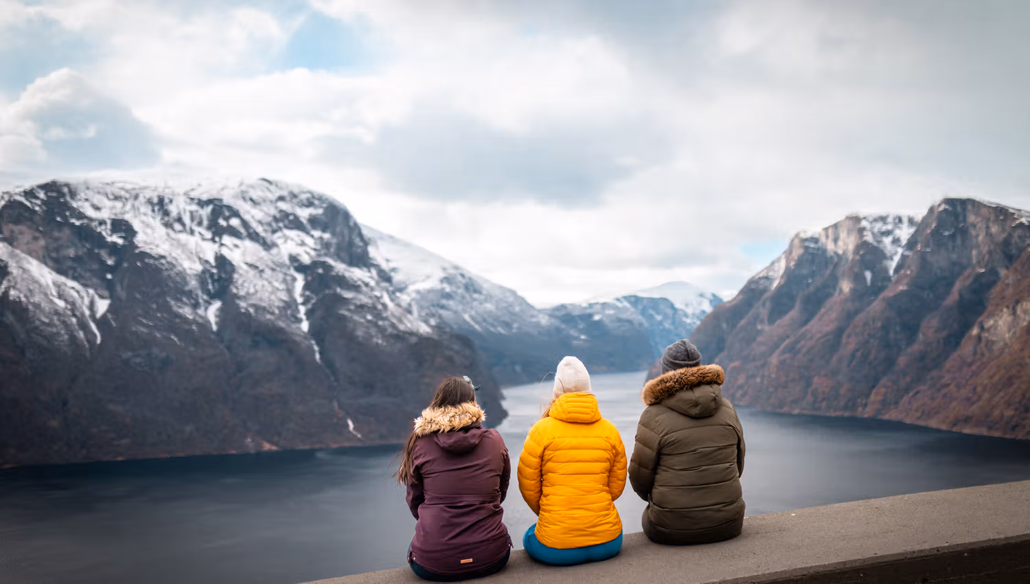 A beautiful view of the fjord