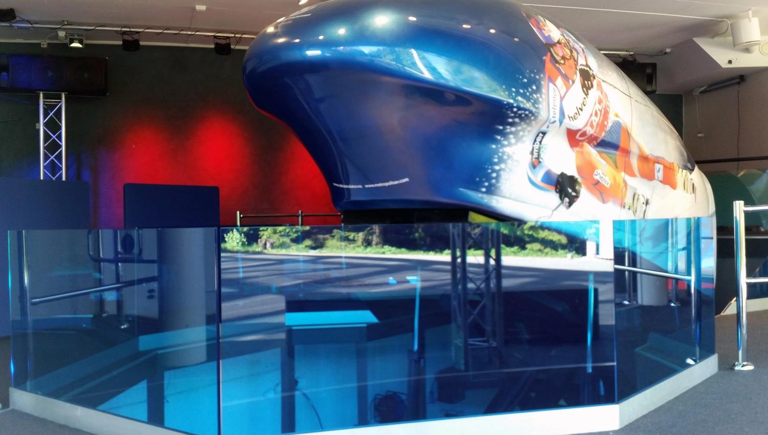 the ski simulator